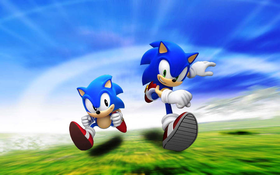 Opplev den oppkvikkende farten til Sonic i Sonic Generations — Sonic Bakgrunner