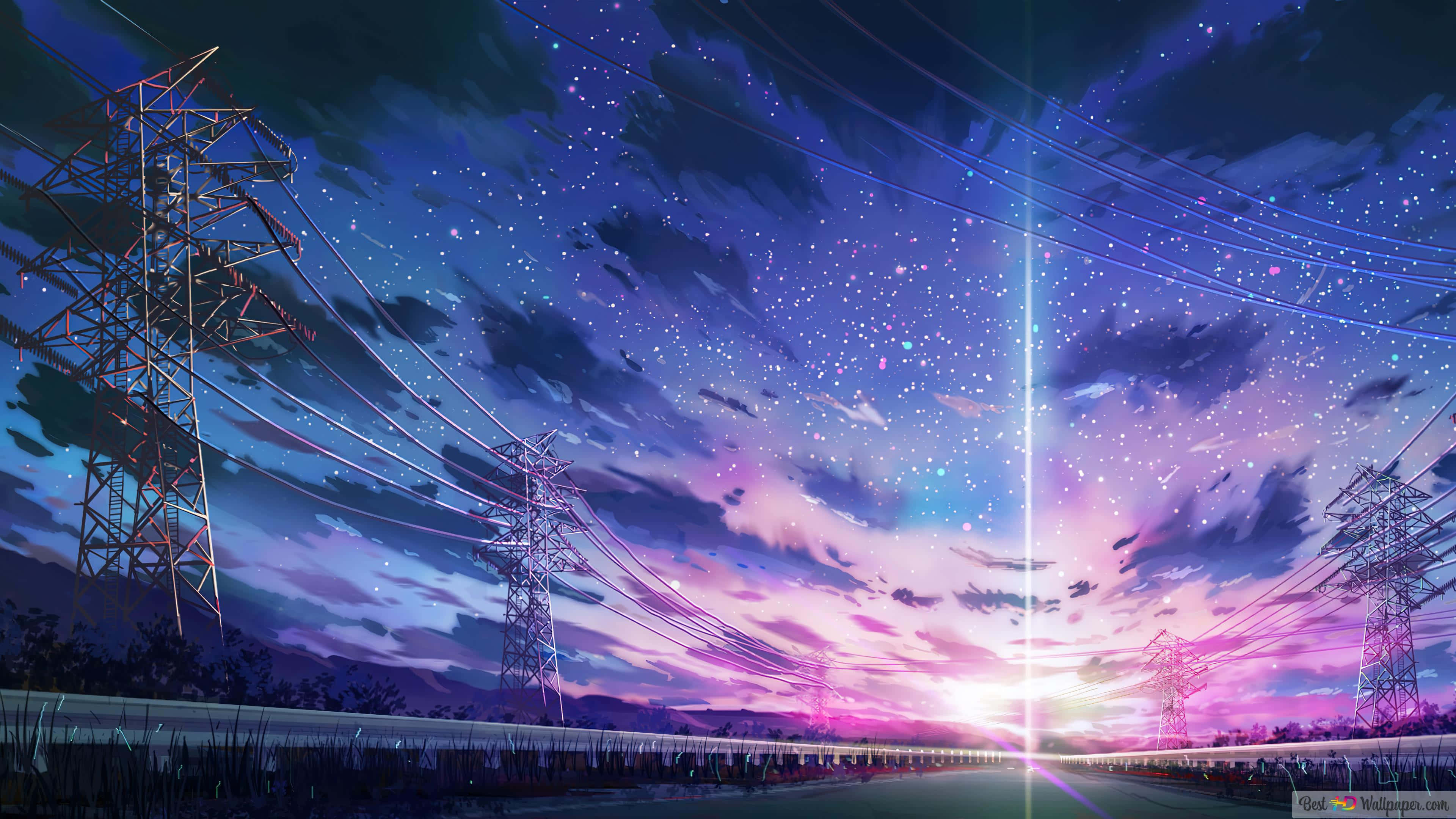 1. Omfavn fargene i Anime 4K! Bakgrunner