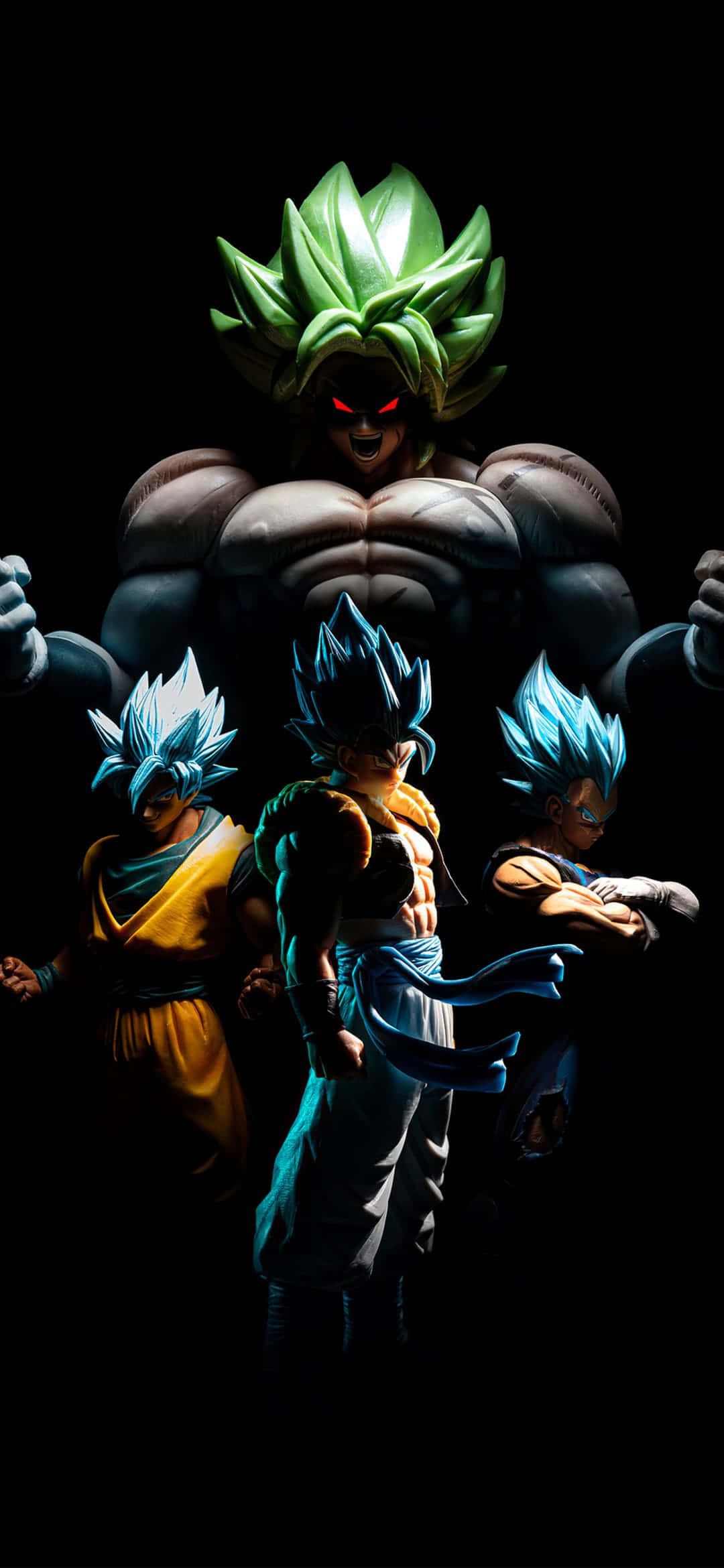 1080x2340 4K Dragon Ball Z Goku Bakgrunner