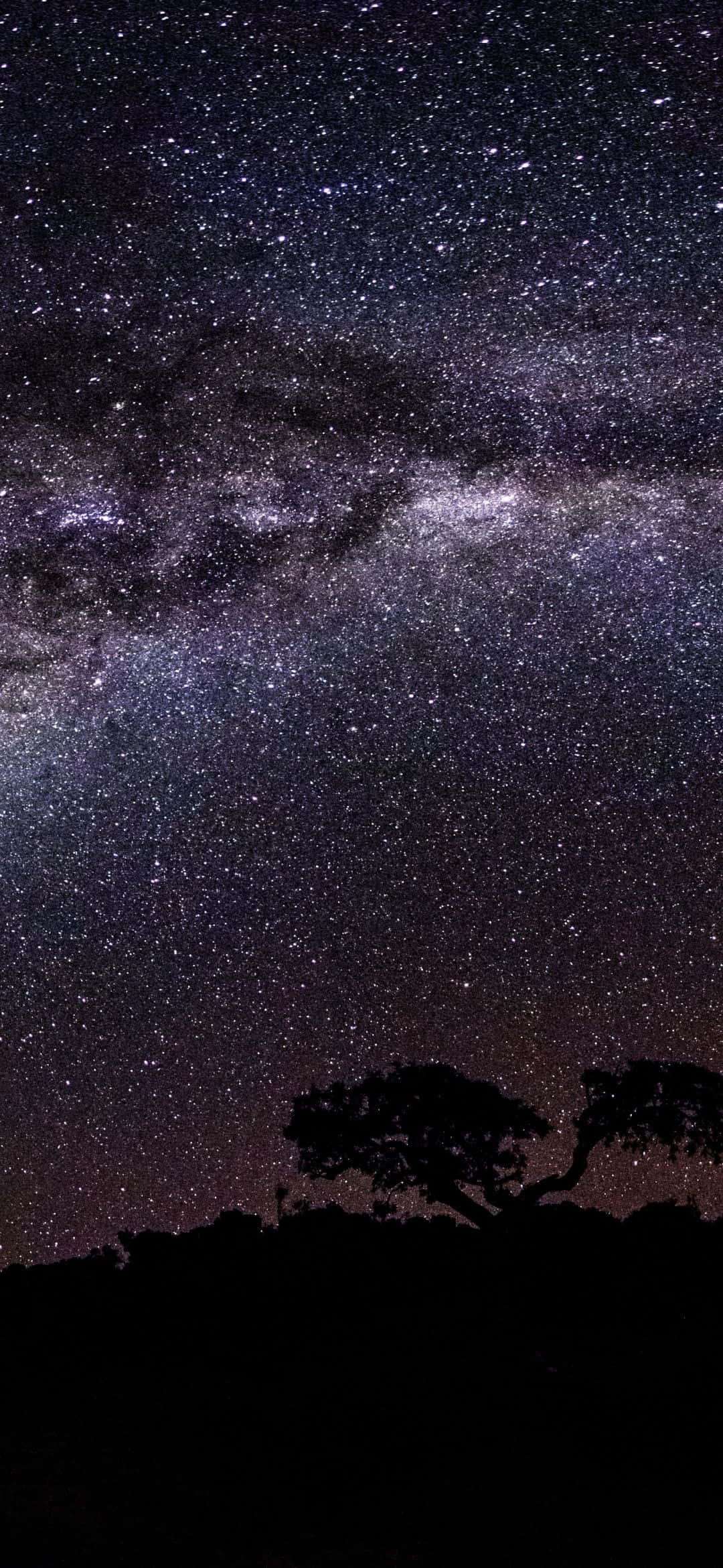 1080x2340 4K Melkeveien nattehimmel Bakgrunner