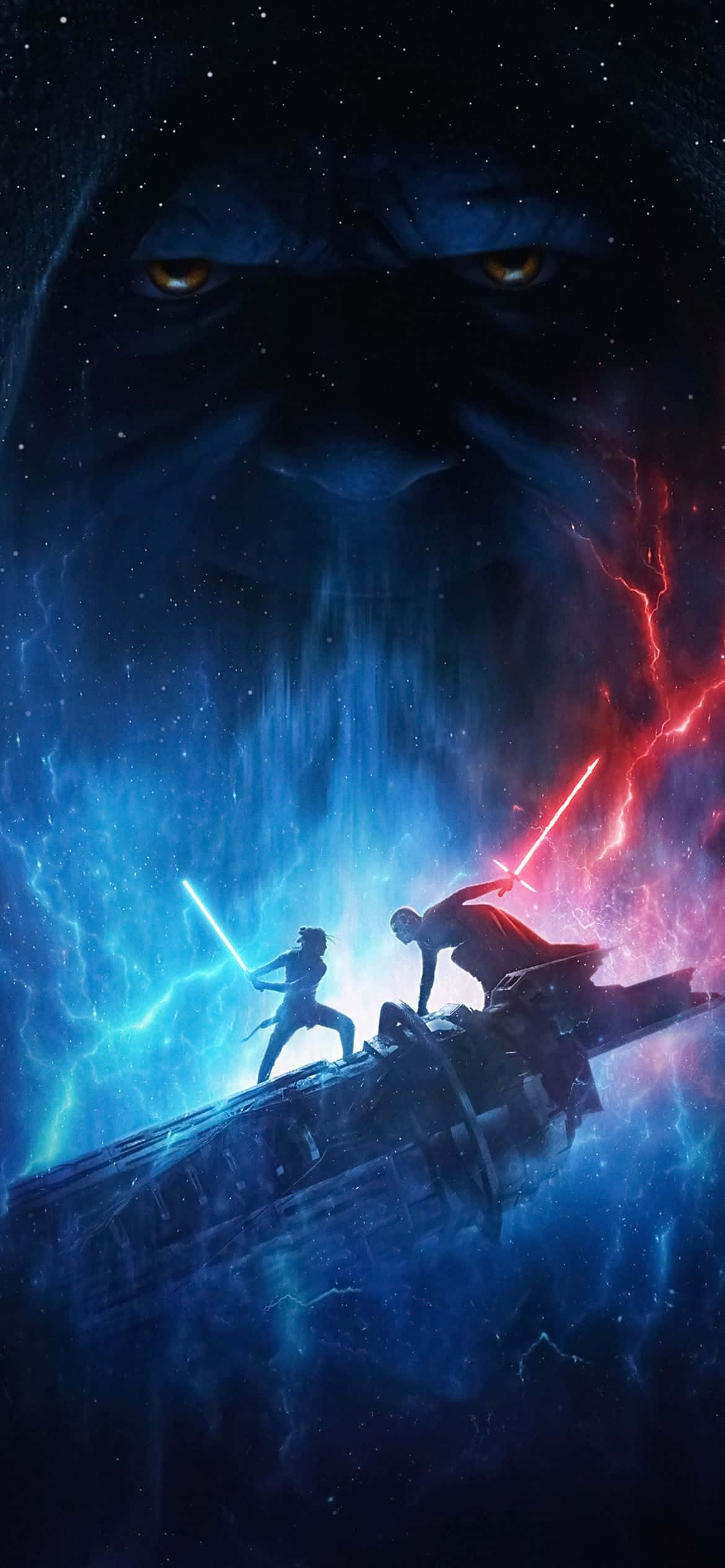 1170x2532 Star Wars: The Rise of Skywalker Bakgrunner
