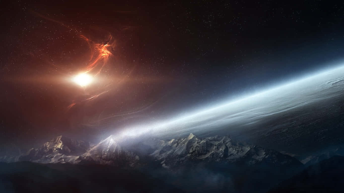 1366x768 HD Superblast Skrivebord Bakgrunner
