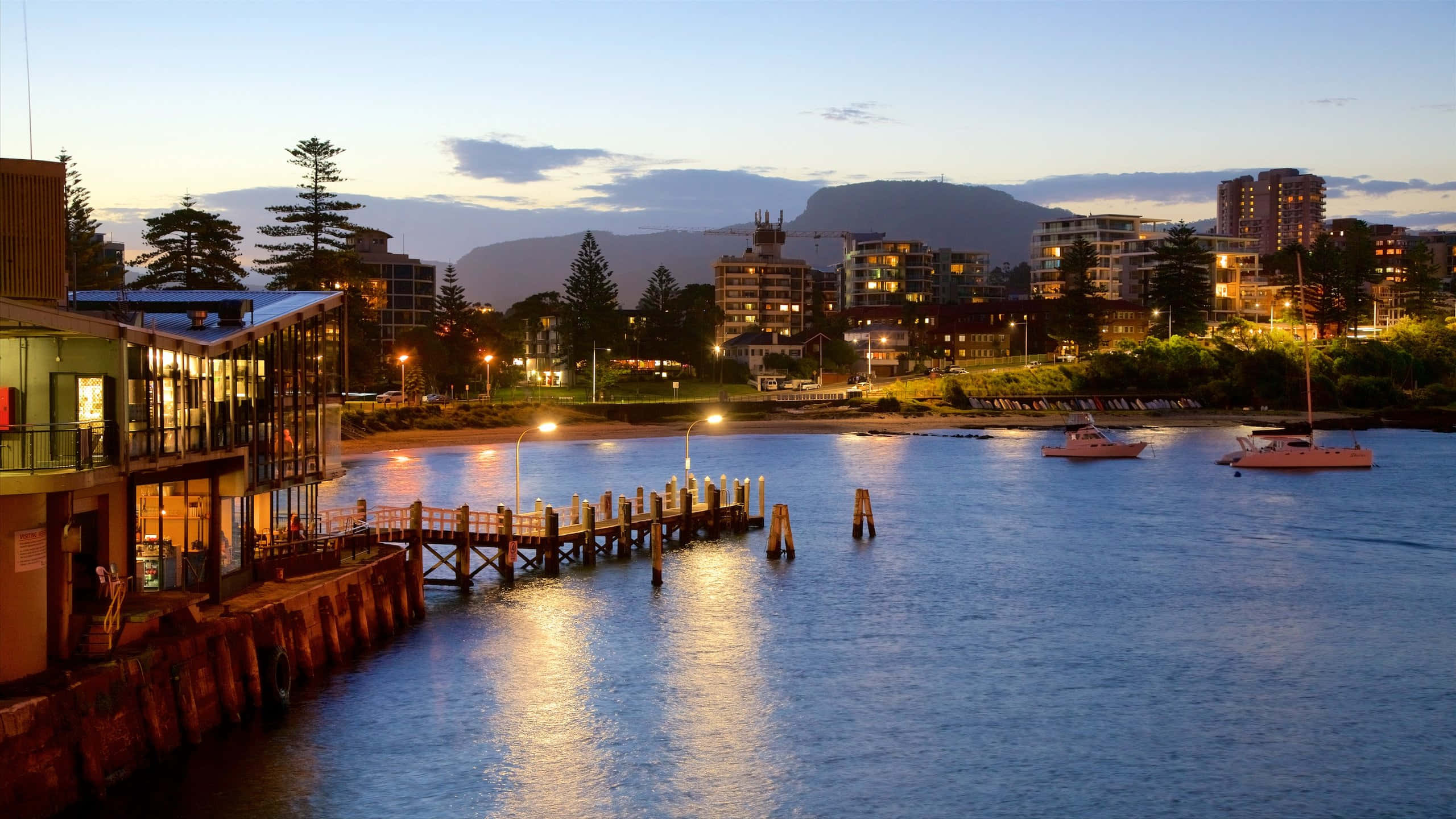 1440p Reisebakgrunn Wollongong Bakgrunner