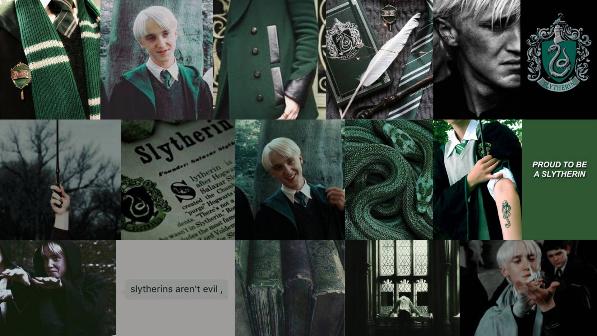 15 Stills Draco Malfoy Estetikk Bakgrunner