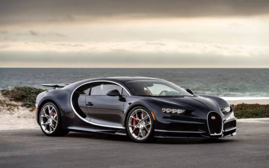 1500 Hk Bugatti Chiron 4K Bakgrunner