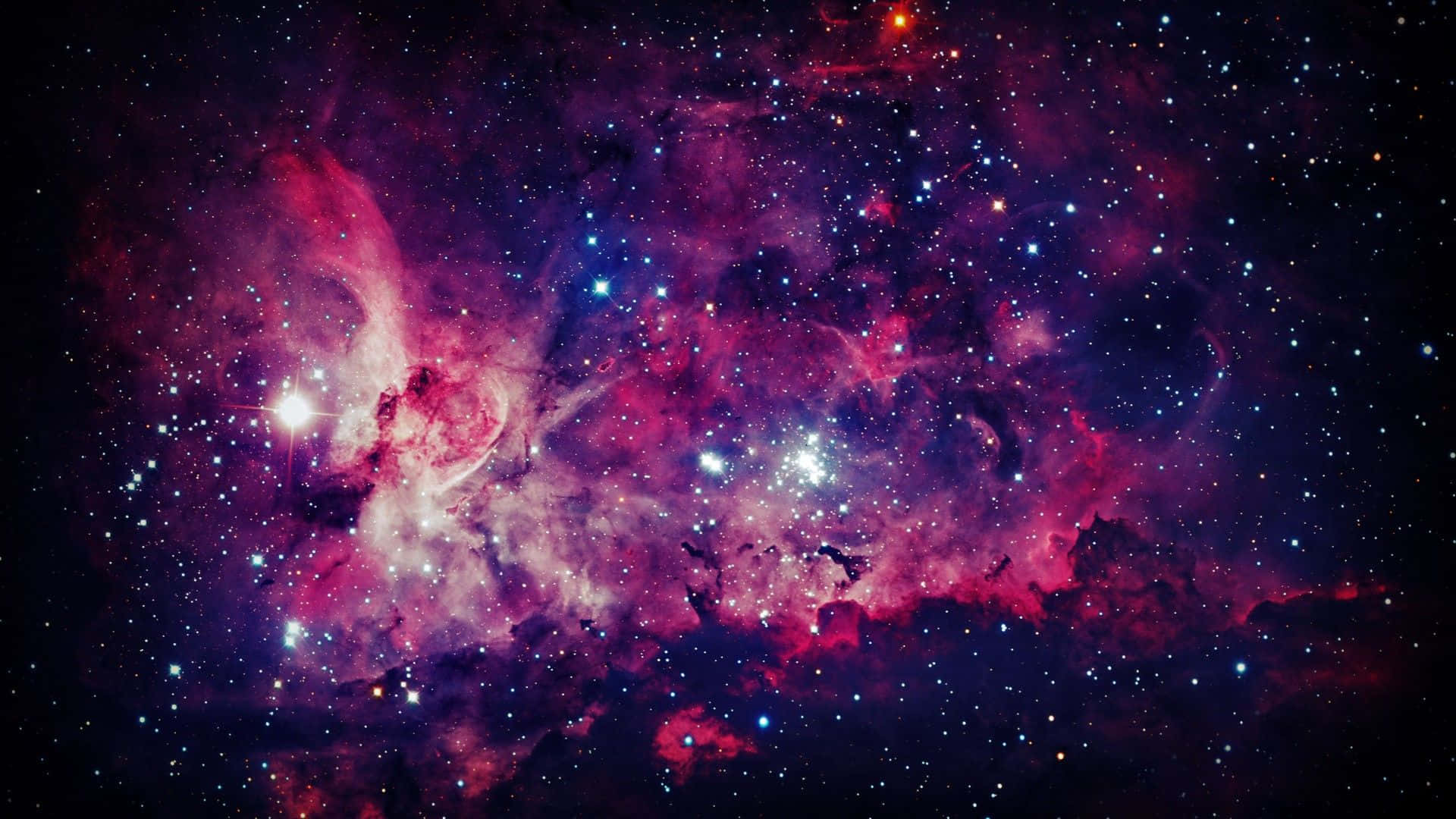 1920 X 1080 Nebula i Rommet Bakgrunner