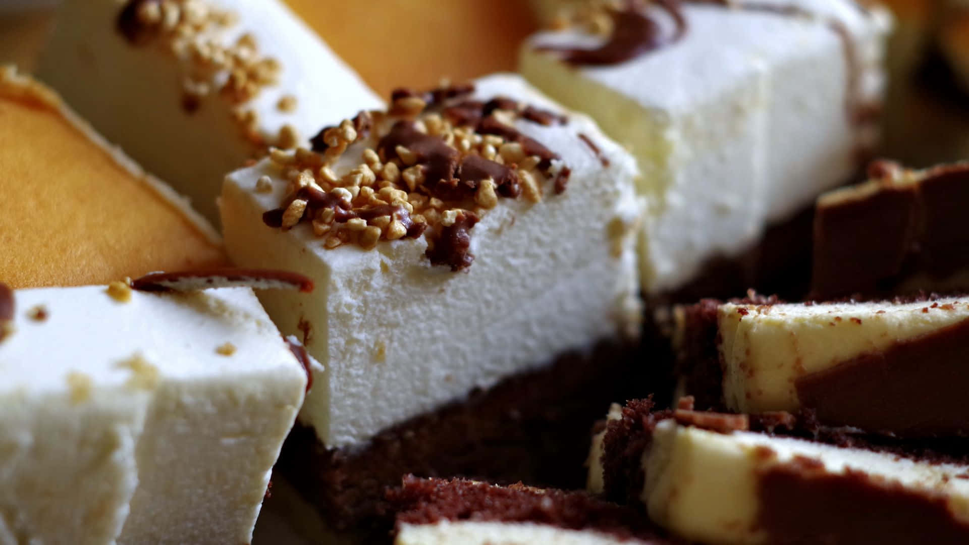 1920x1080 Dessertbakgrunn Ostekakebar Bakgrunner