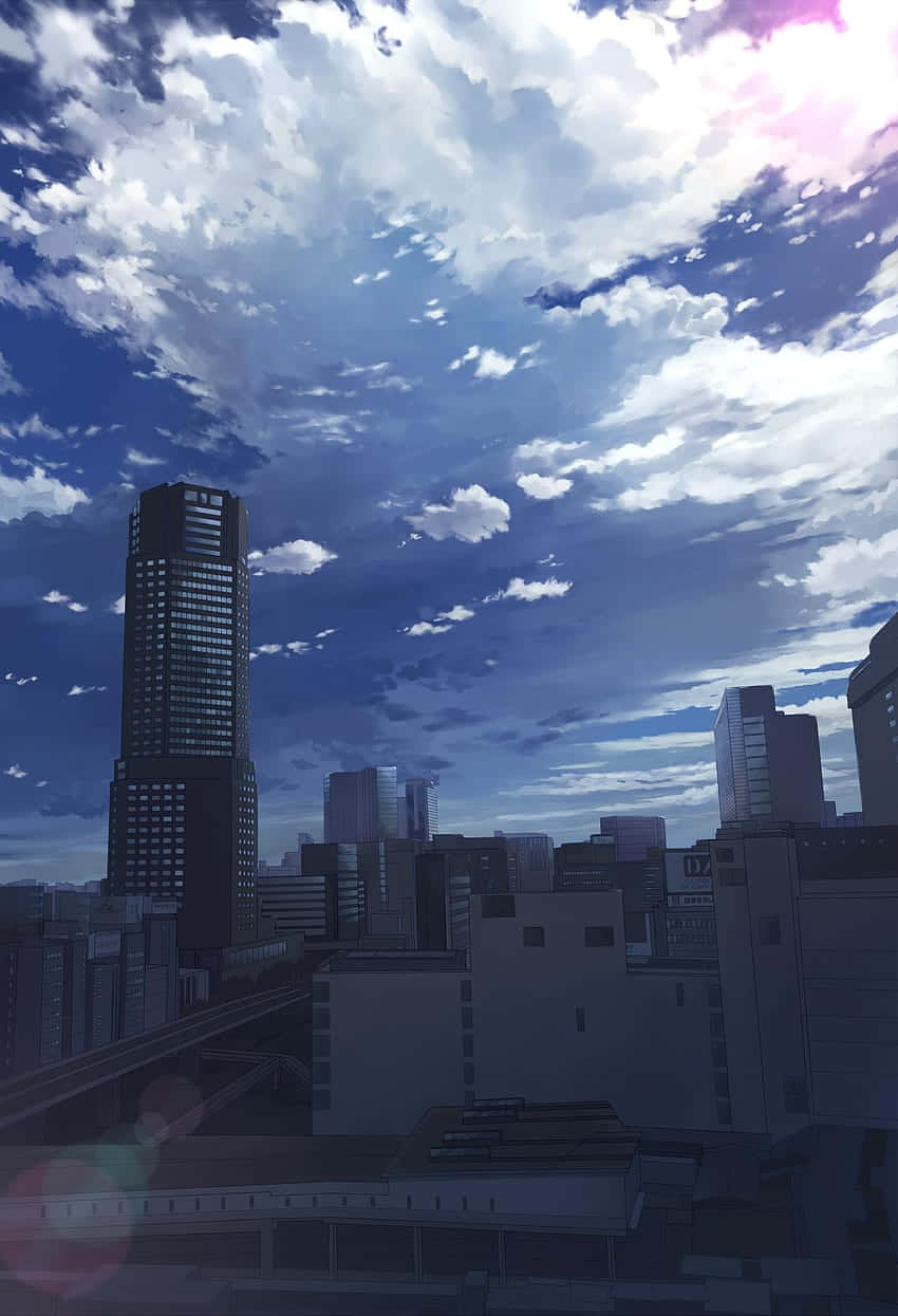 2018 Film Flavors of Youth Anime Bygning Bakgrunner