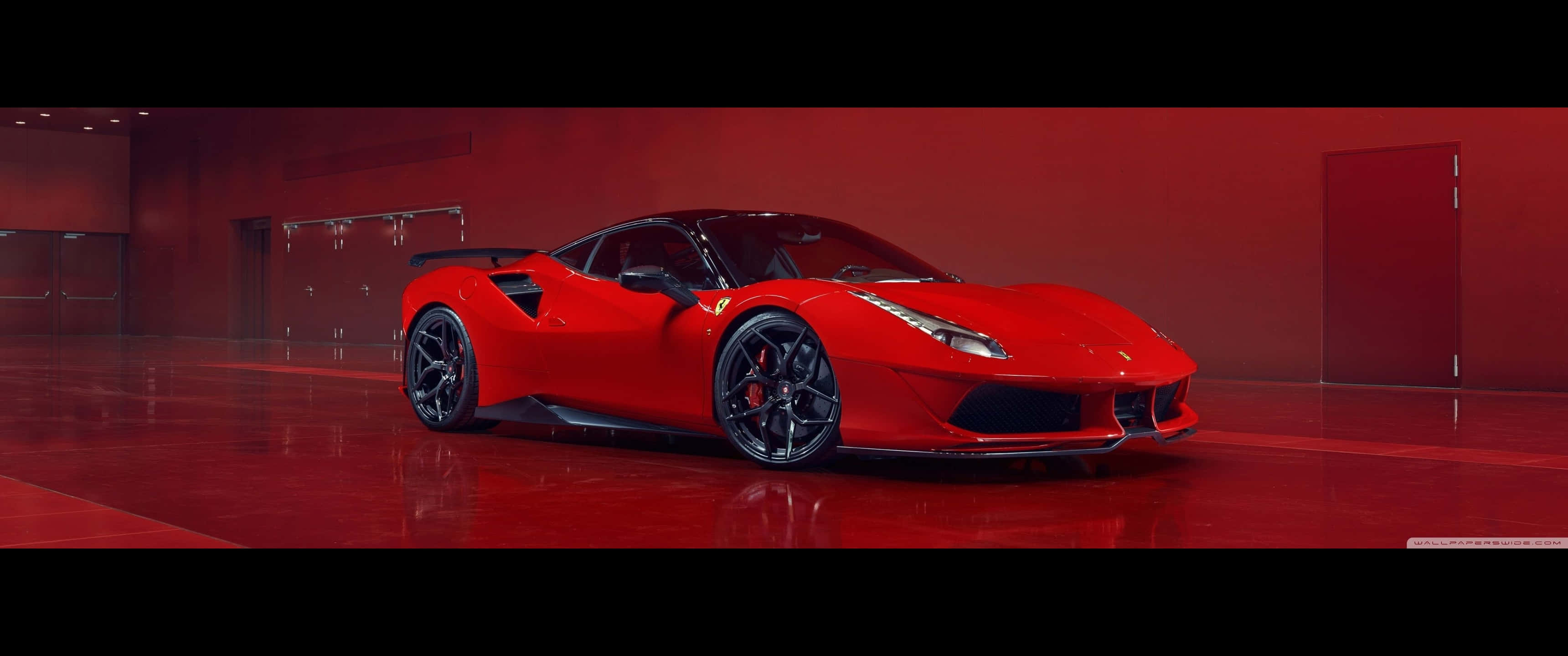 3440x1440p Ferrari Bakgrunn Rødt Rom Bakgrunner