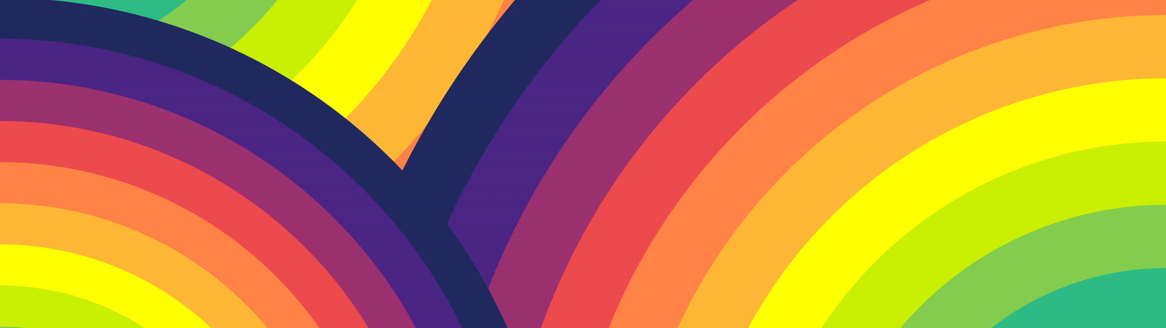 3840x1080 4K Regnbue Bakgrunner