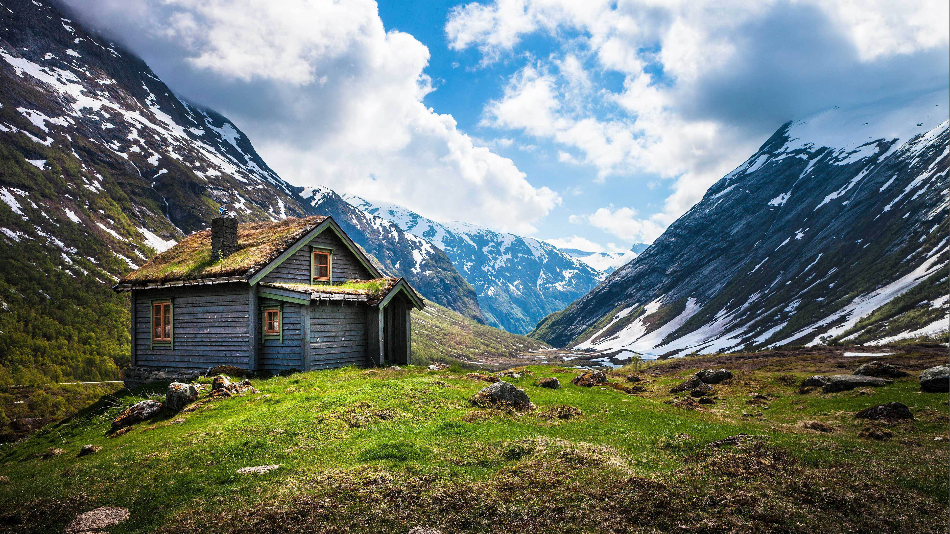3840x2160 Skjerm Bakkehus Bakgrunner