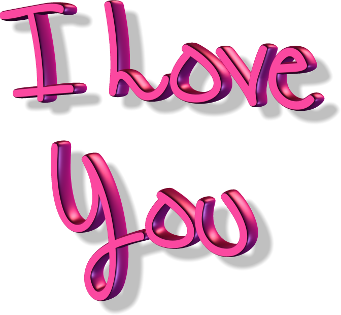 3D I Love You-tekst Bakgrunner