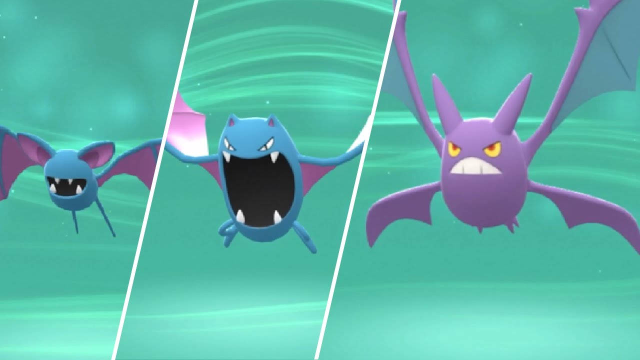 3D Zubat Evolusjonslinje Bakgrunner