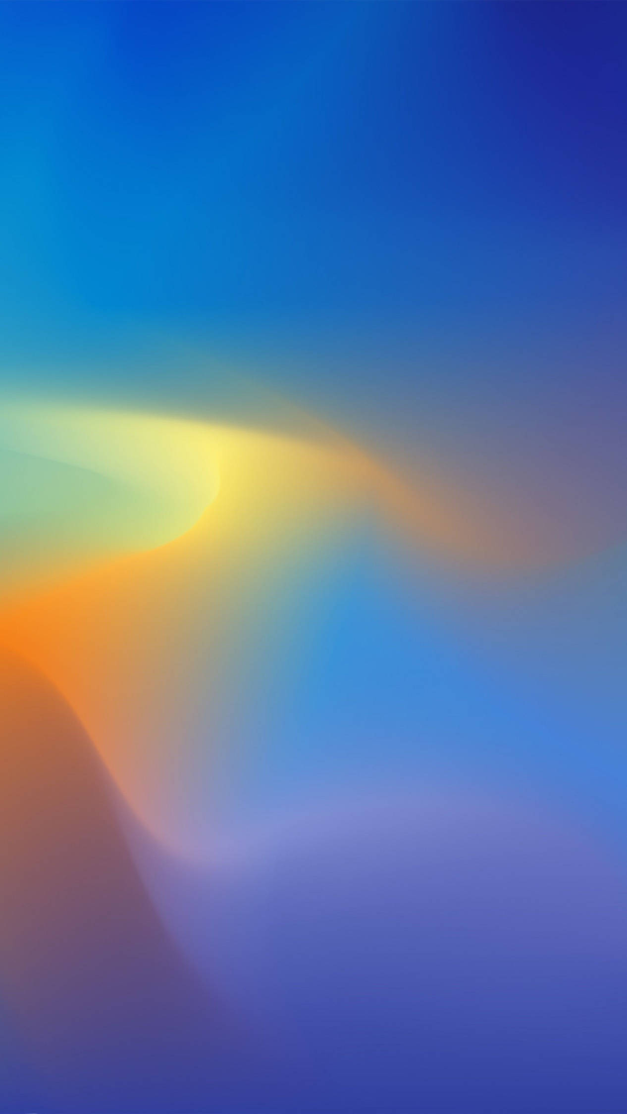 4K Android Gradient Blå Bakgrunner