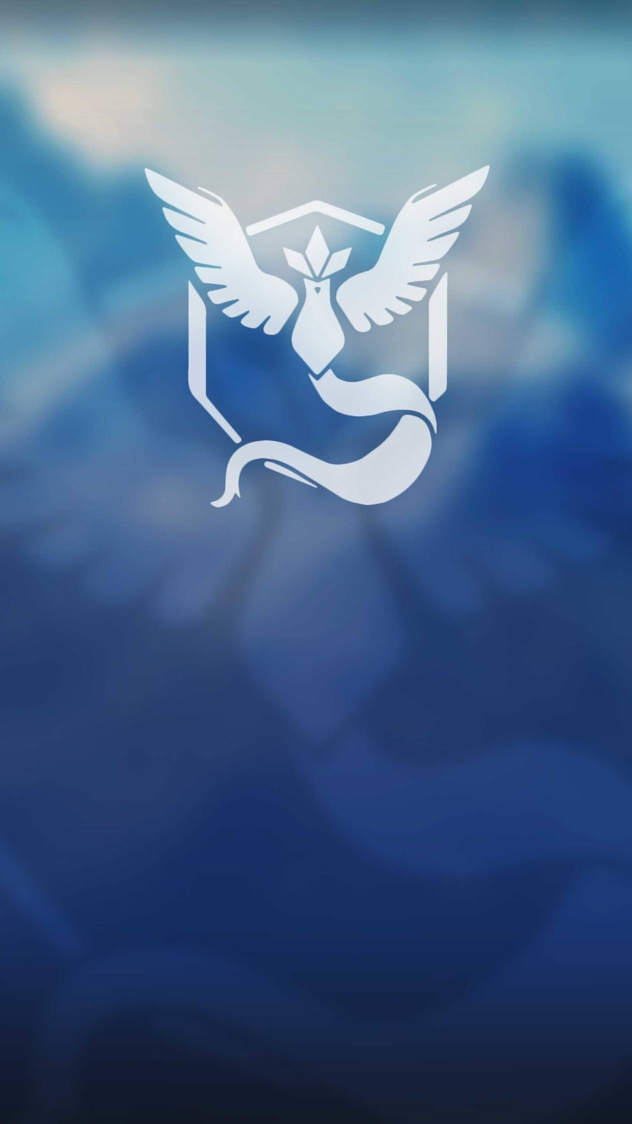 4K Android Team Mystic-logo Bakgrunner