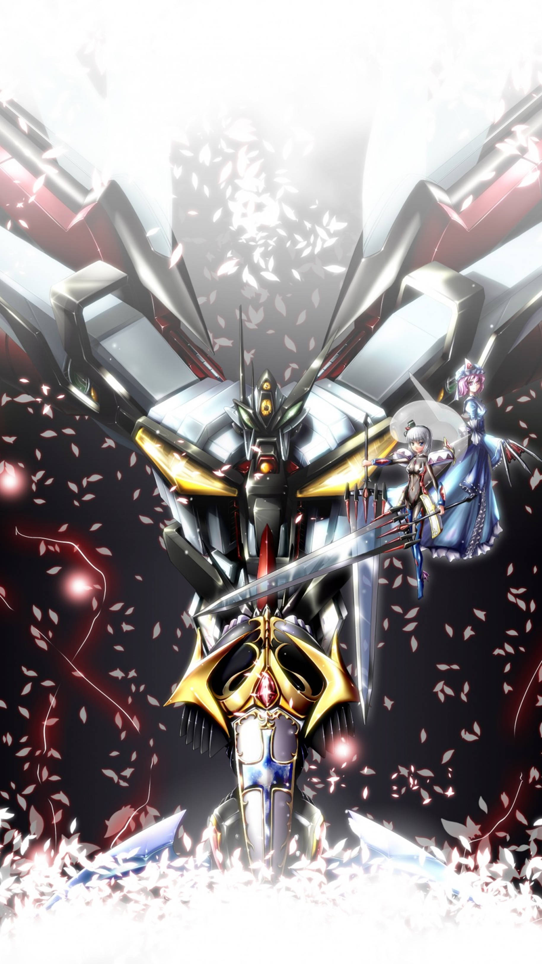 4K Anime Super Robot Wars iPhone Bakgrunner