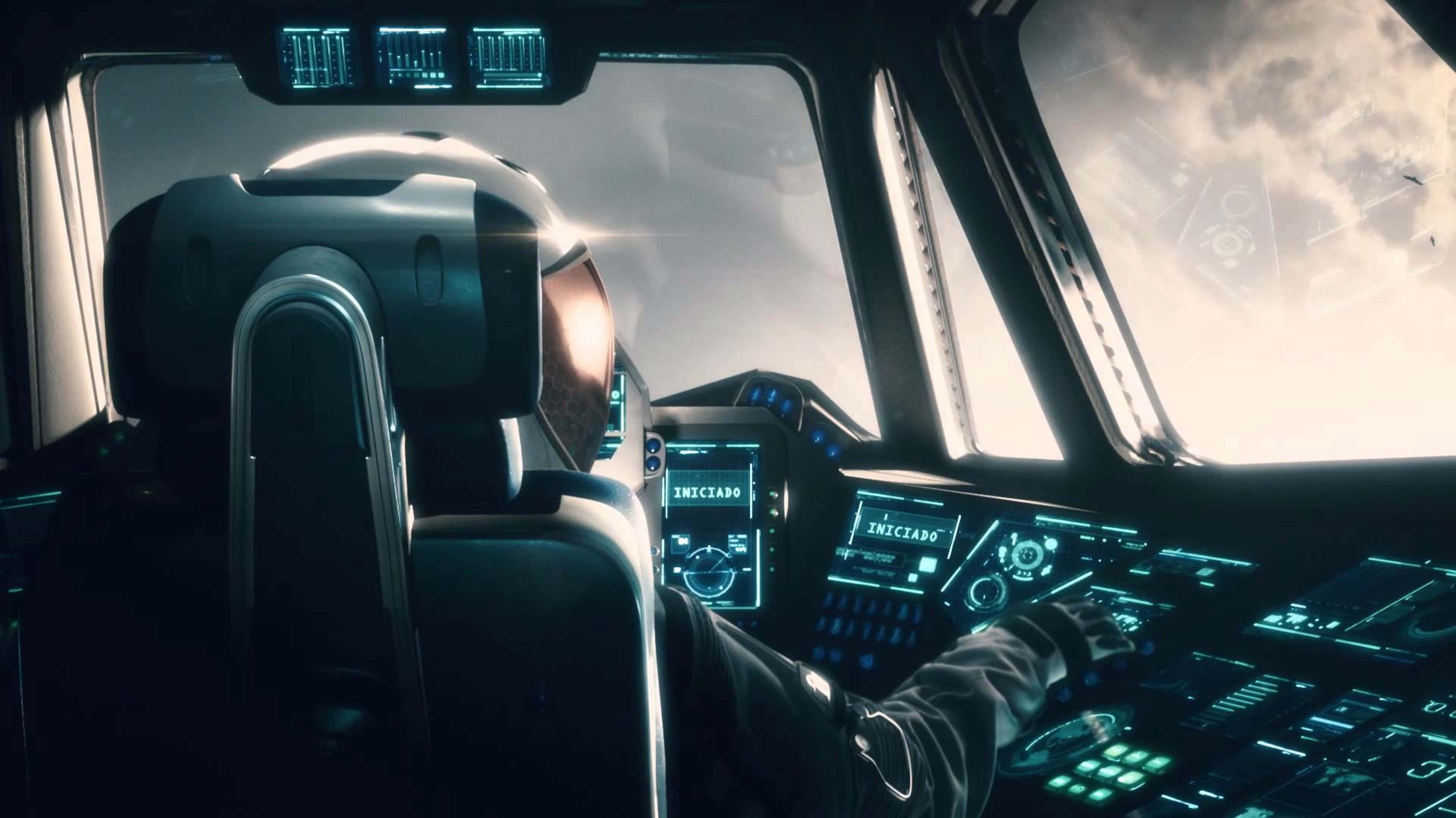 4K Civilization Beyond Earth Bakgrunn Kontroll Bakgrunner
