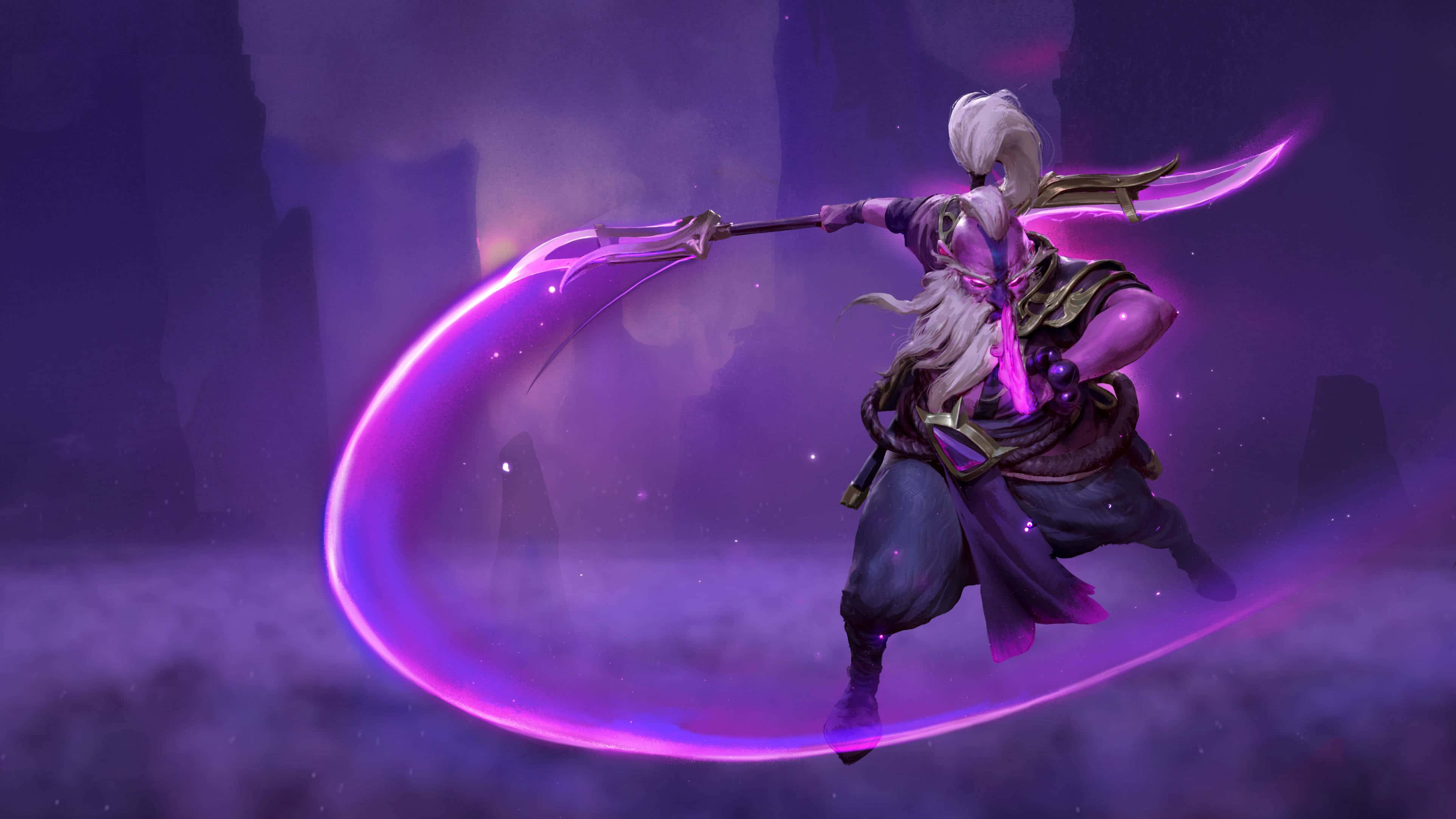 4K Dota 2 Bakgrunn Fjell Void Spirit Bakgrunner