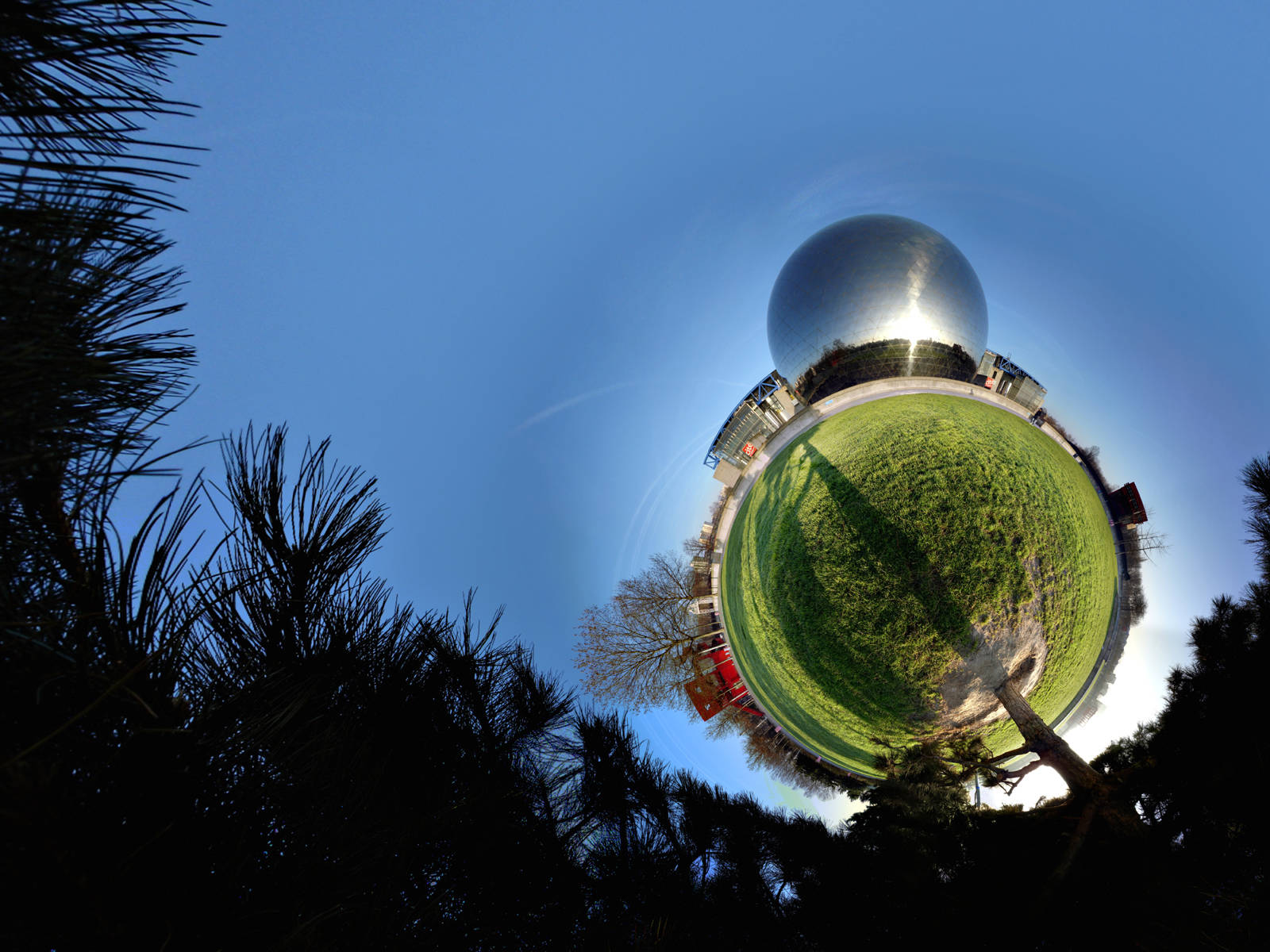 4K Natur 360 Fotografi Bakgrunner