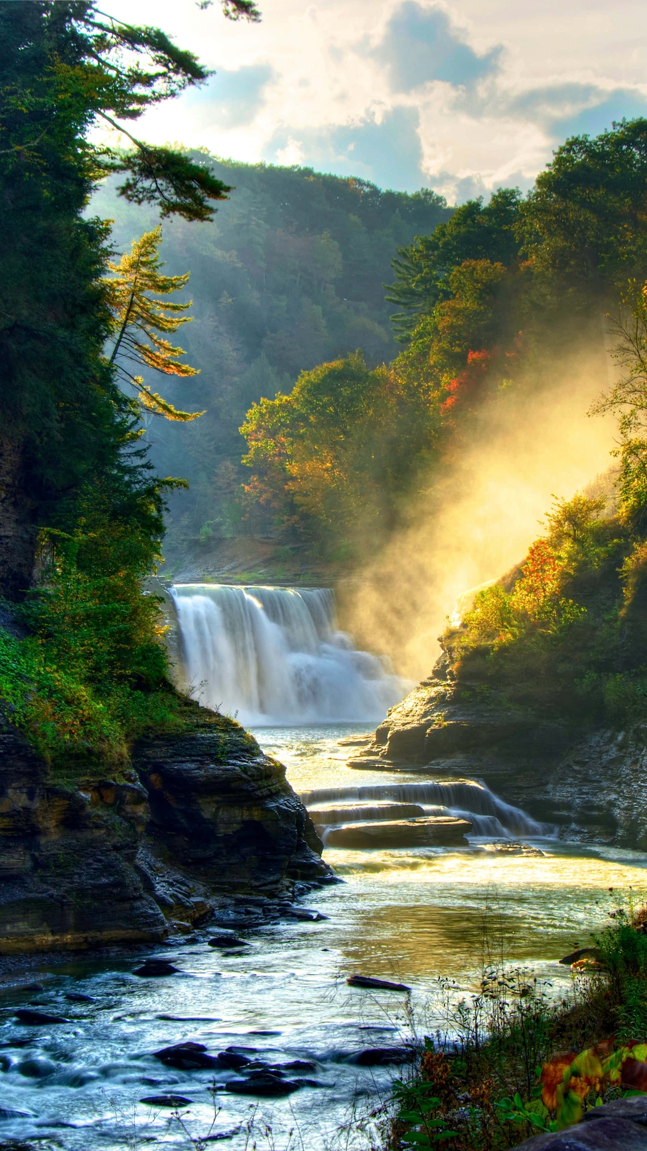 4K Natur iPhone Fosser Bakgrunner