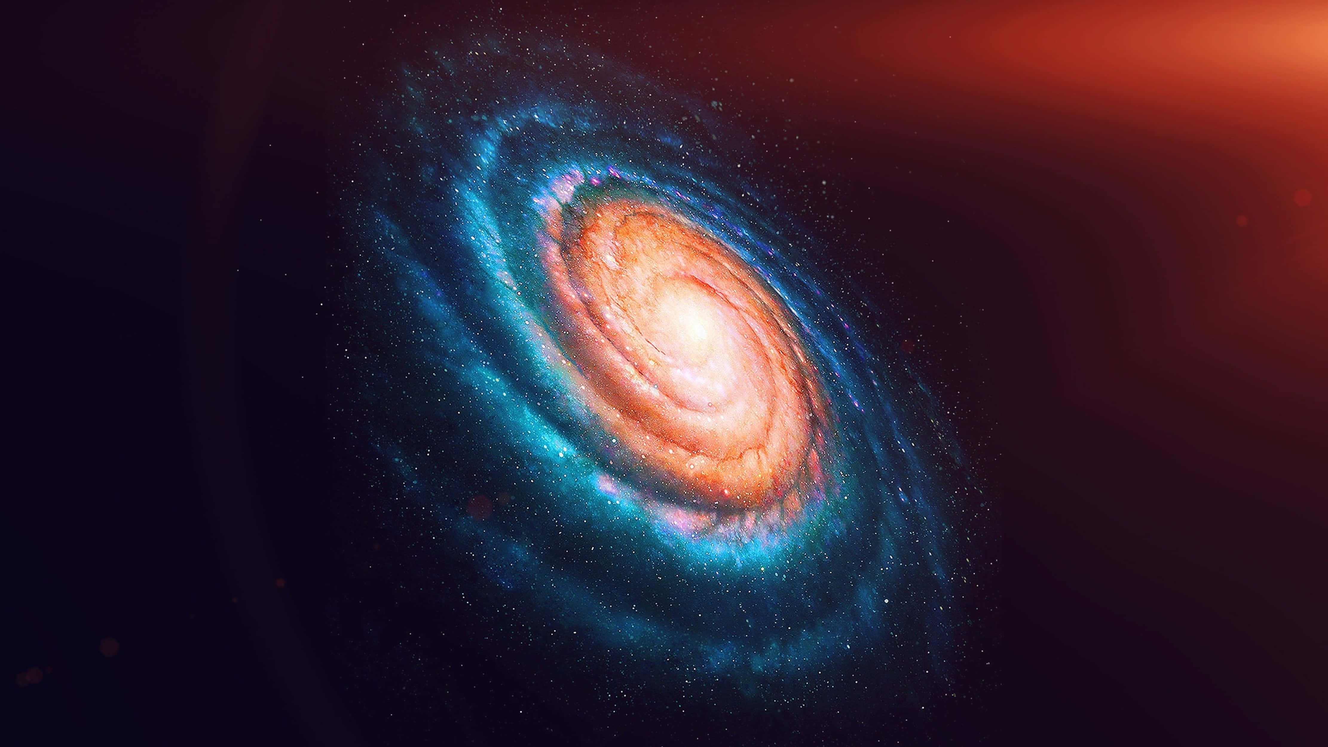 4K Univers NGC 1232 Galakse Bakgrunner