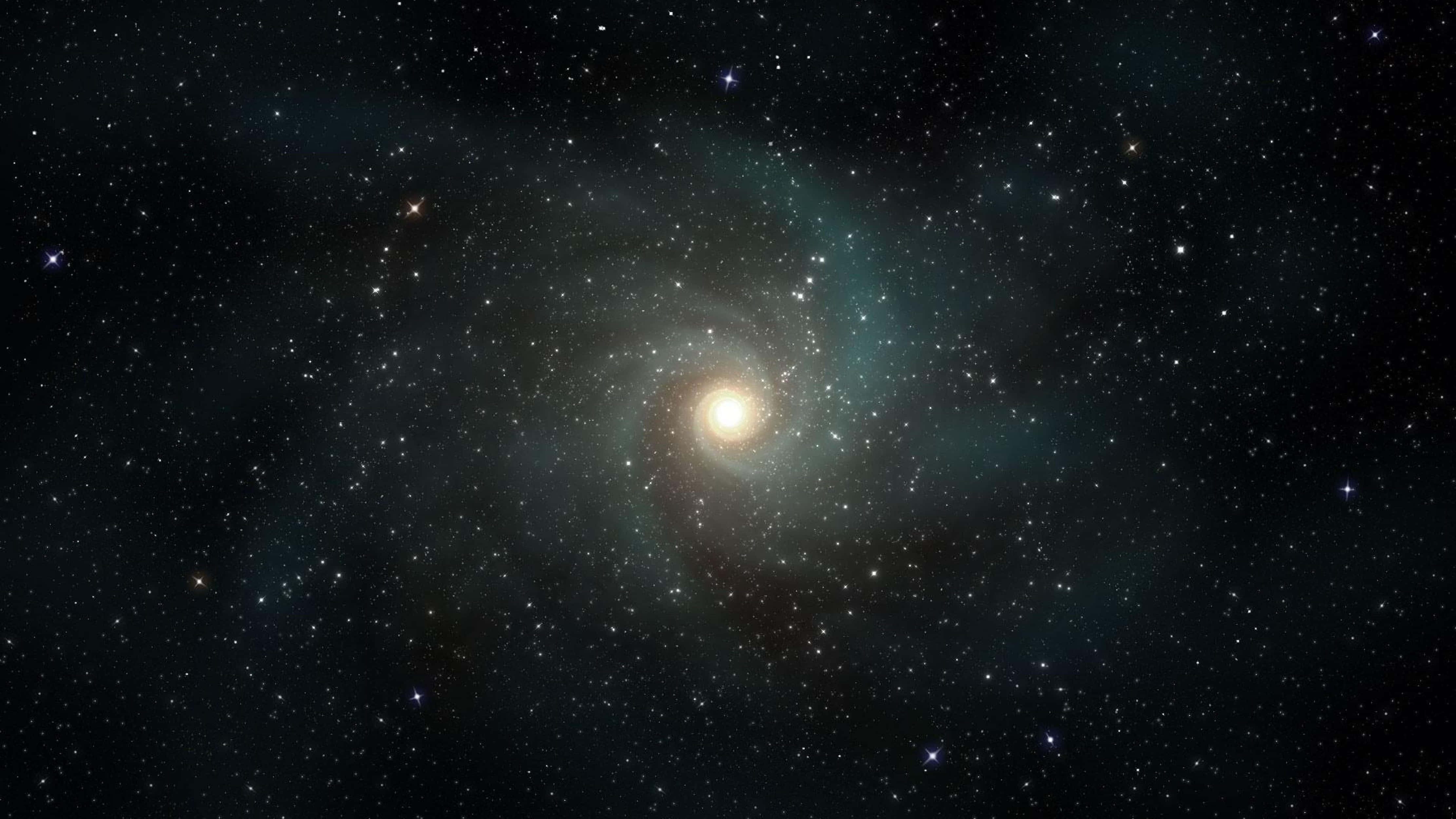 4K Univers Sperregalakse Bakgrunner