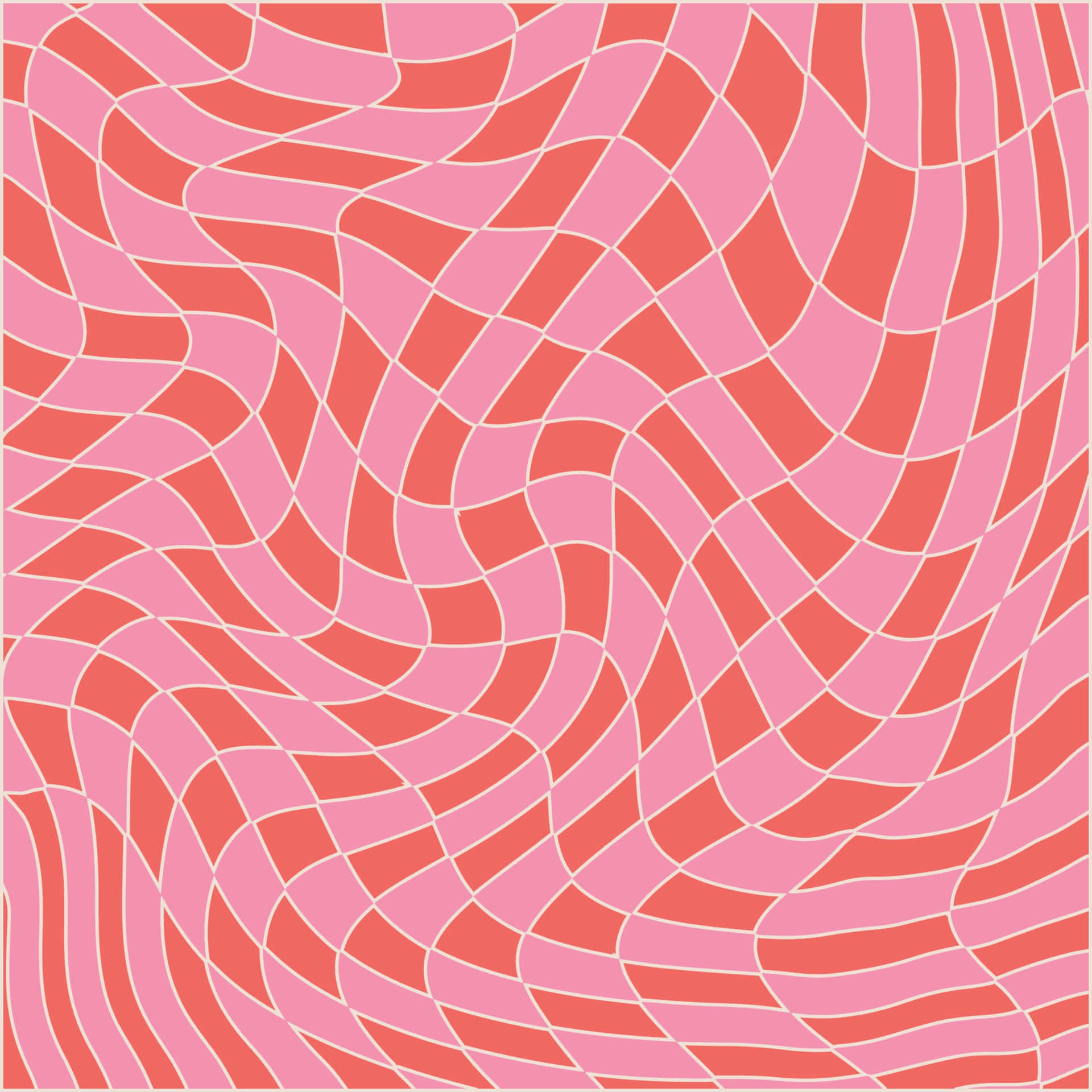 70-tallets groovy bakgrunn rosa kurvet firkantet tekstur Bakgrunner