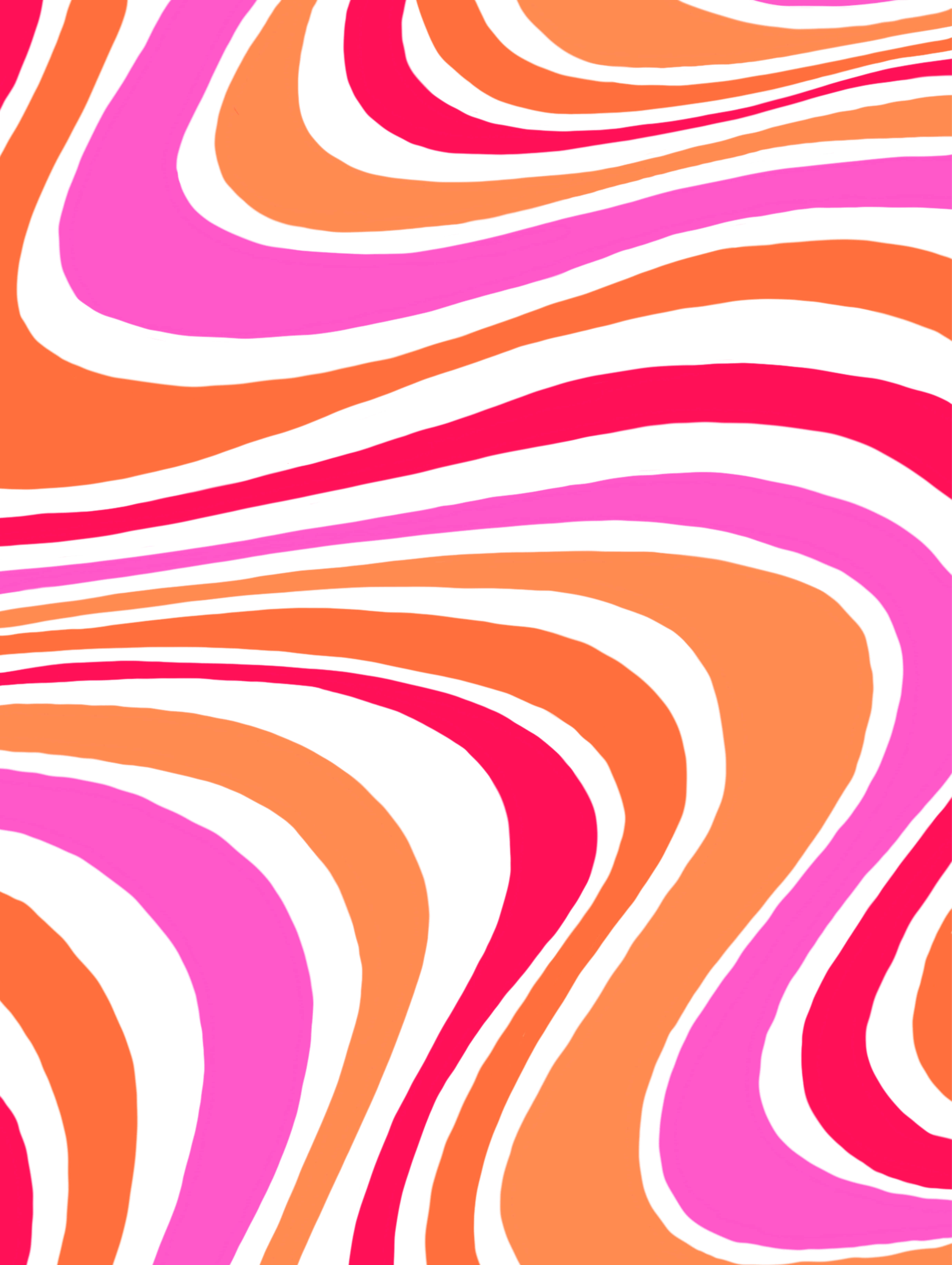 70-talls groovy bakgrunnstekstur med bølgende rosa og oransje toner Bakgrunner