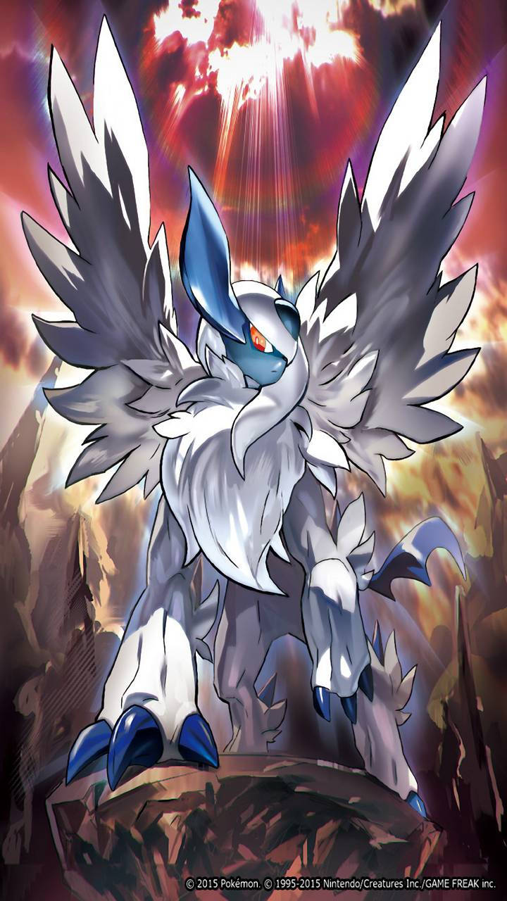 Absol med majestetiske vinger Bakgrunner