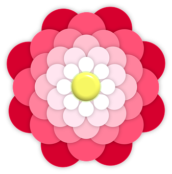 Abstrakt blomstergrafikk