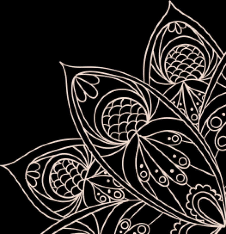 Abstrakt blomstermønsterdesign Bakgrunner