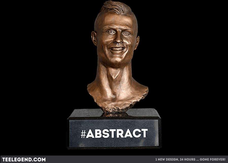 Abstrakt byste av Cristiano Ronaldo Bakgrunner
