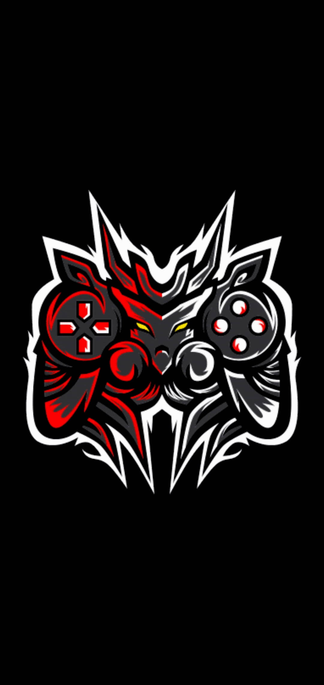 Abstrakt Spillkontroller Spilllogo HD Bakgrunner