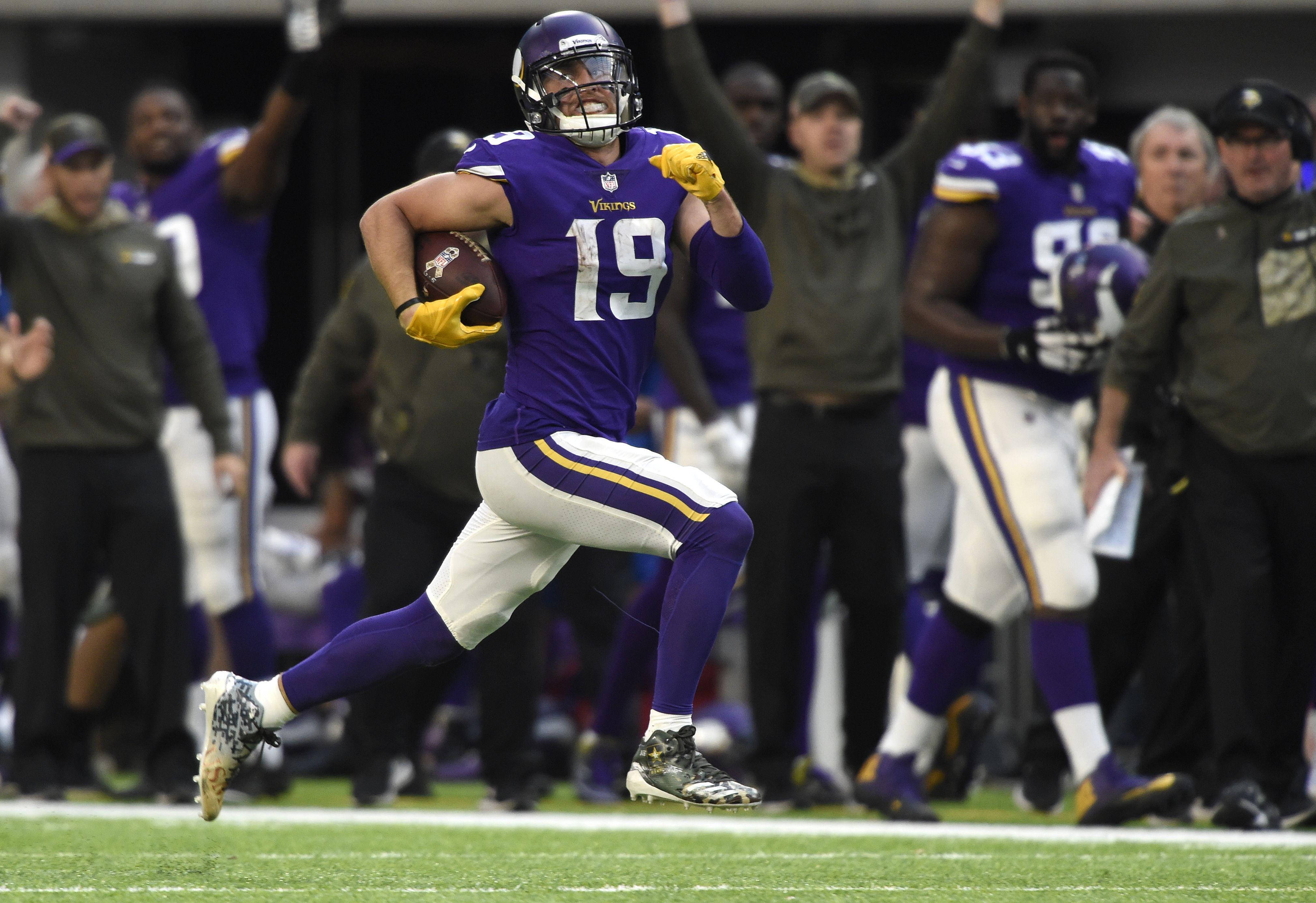 Adam Thielen bredspiller Bakgrunner