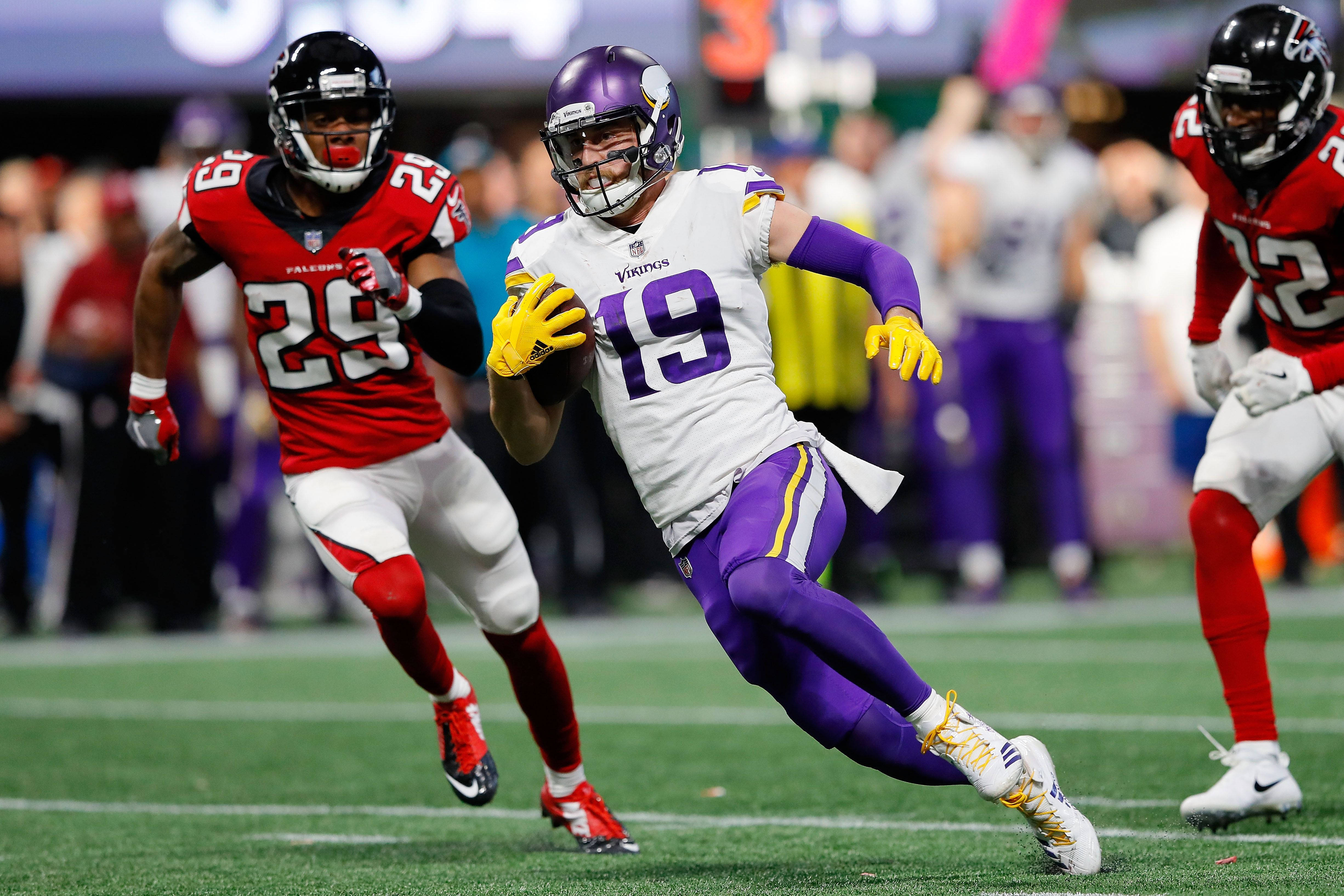 Adam Thielen mot Tampa Bay Buccaneers Bakgrunner