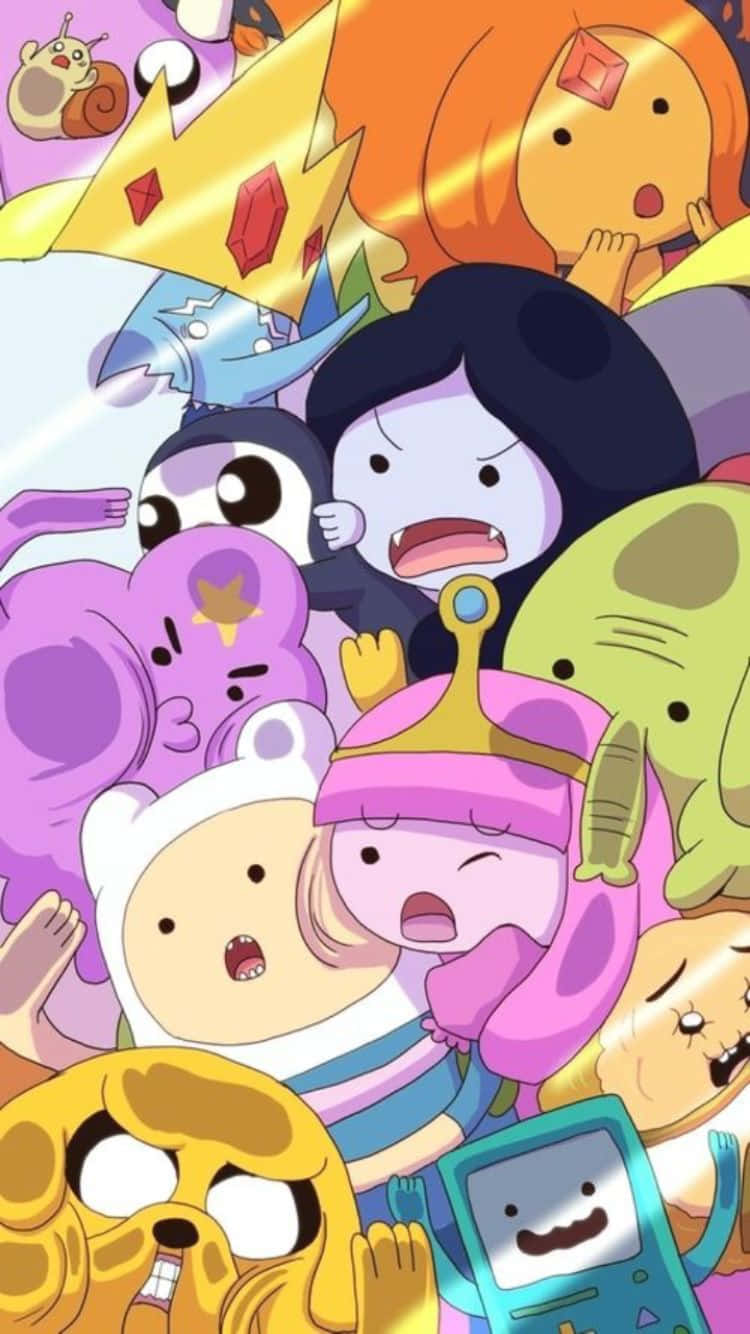 Adventure Time iPhone-skjerm Bakgrunner