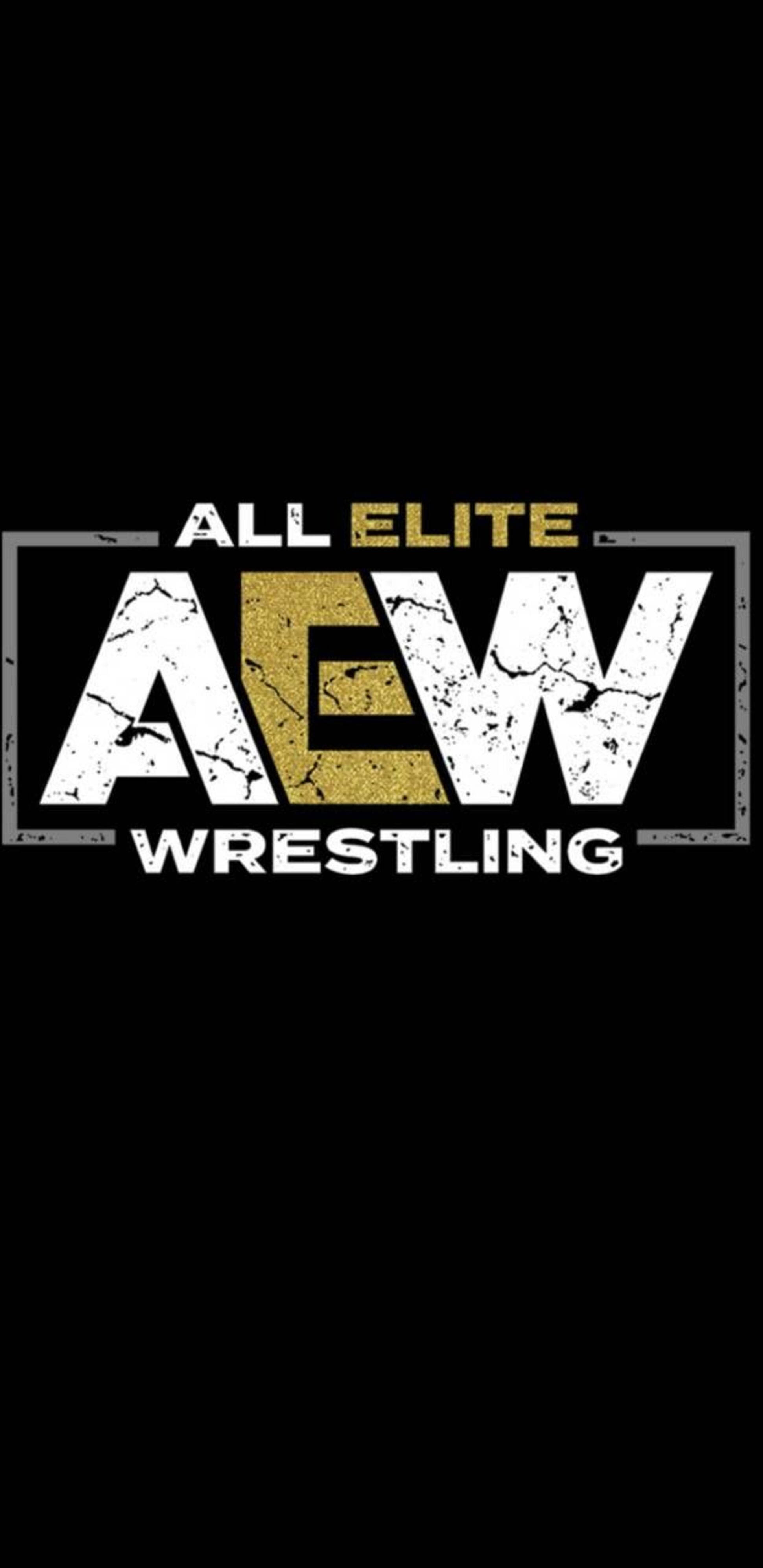 AEW Wrestling Plakat Bakgrunner