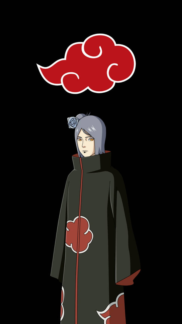Akatsuki-logo Konan fra Amegakure Bakgrunner