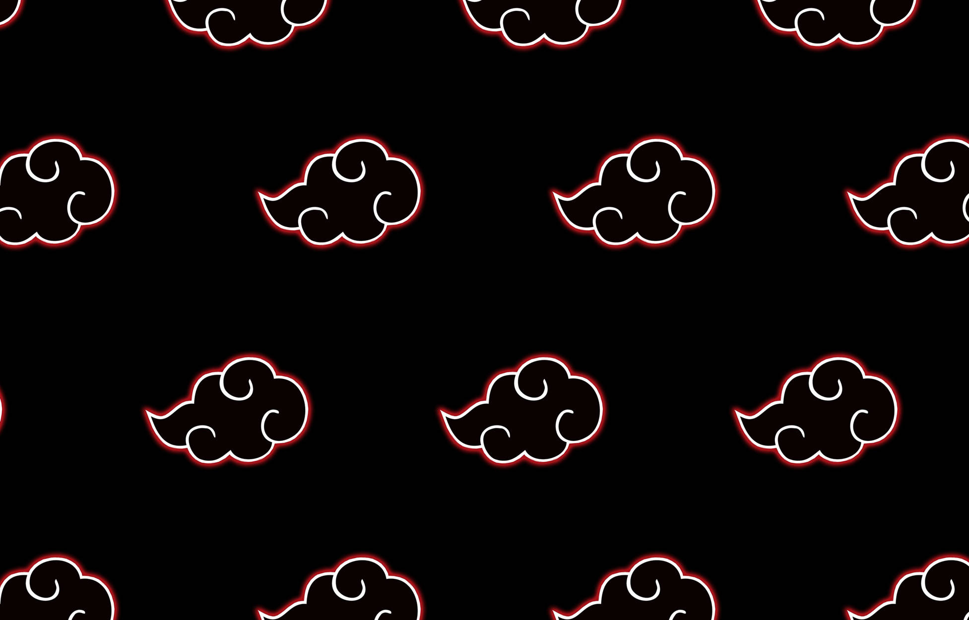 Akatsuki-logo svarte Shinobi-skyer Bakgrunner