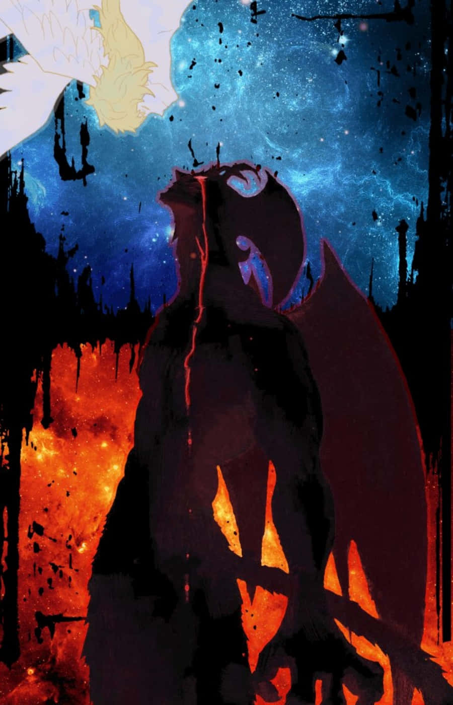Akira Fudo får vite sannheten om identiteten sin i Devilman Crybaby Bakgrunner