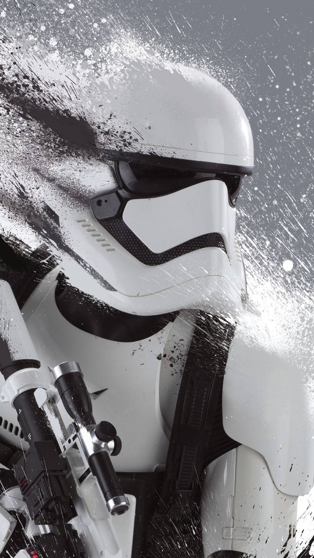 Star Wars The Force Awakens stormtroppere klare på slagmarken.
