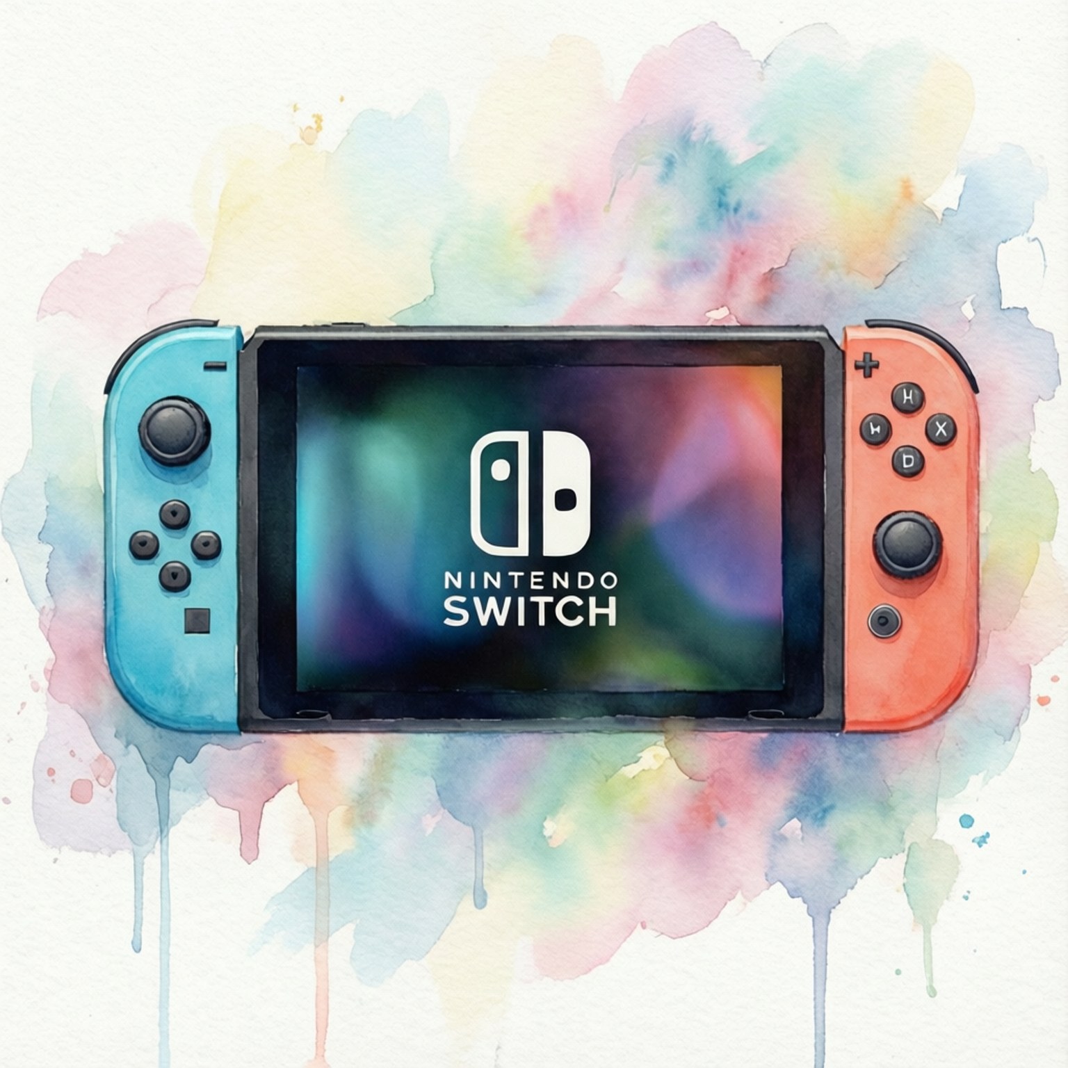 Akvarell Switch Bakgrunner