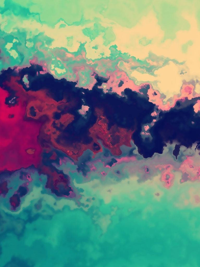 Akvarellkunst iPad Mini Bakgrunner