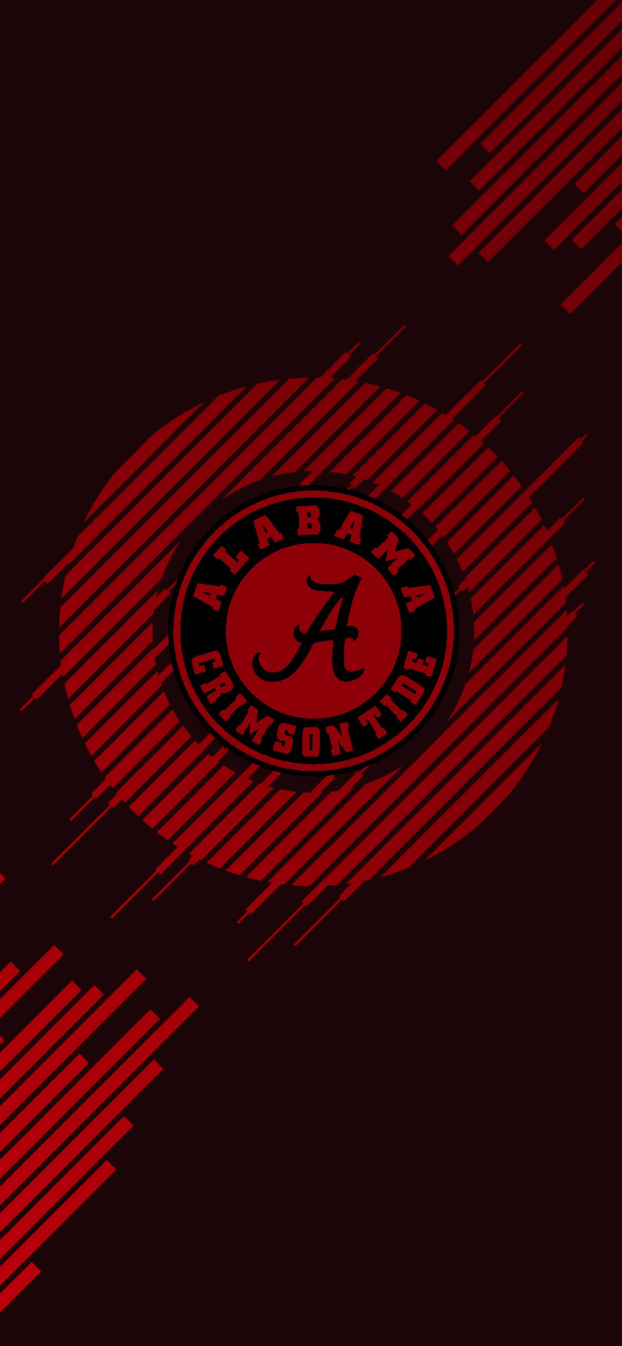 Alabama Crimson Tide Mørkerød Kunst Bakgrunner