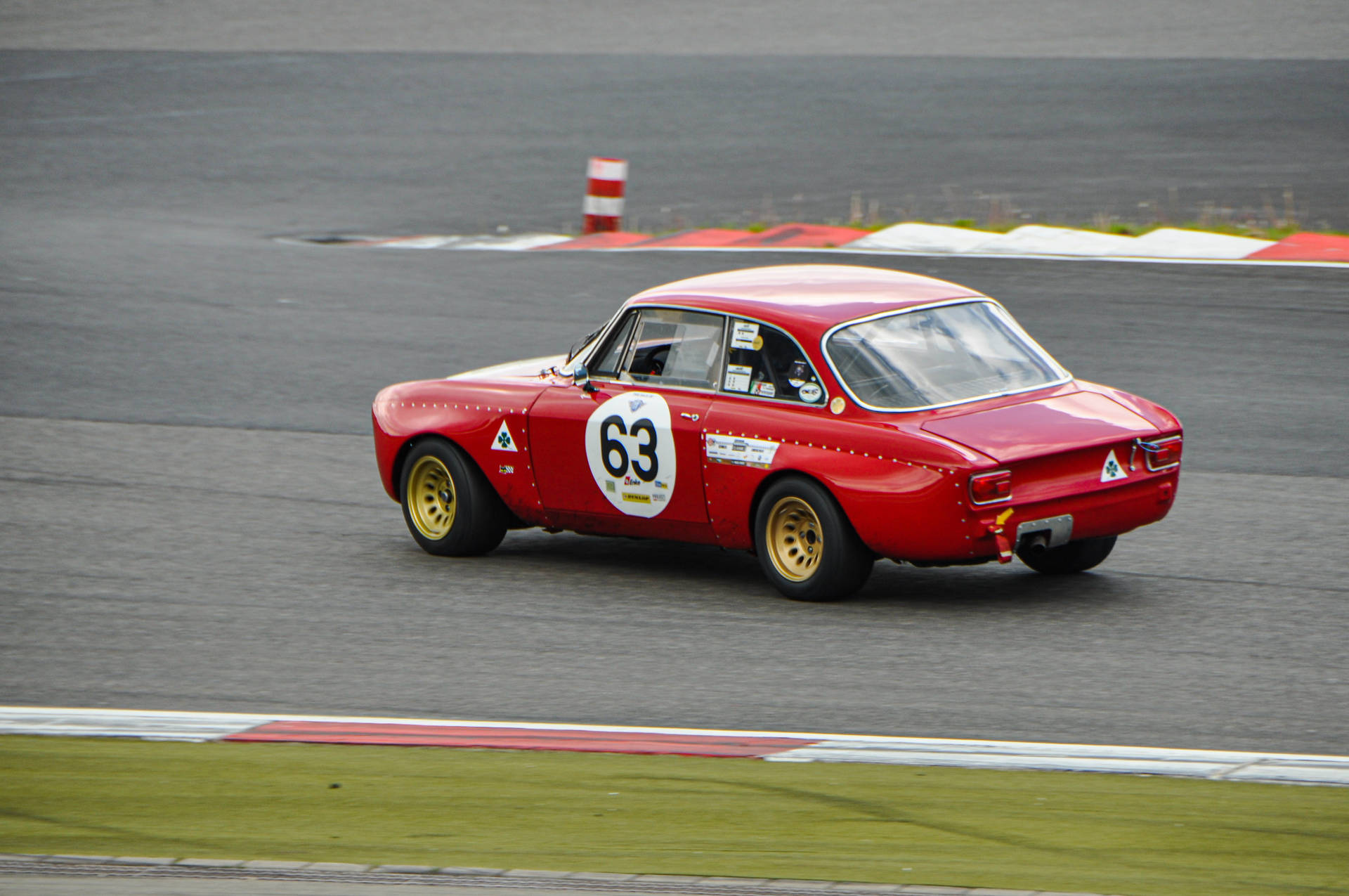 Alfa Romeo Giulia GTA Corsa Race Prepared Bakgrunner