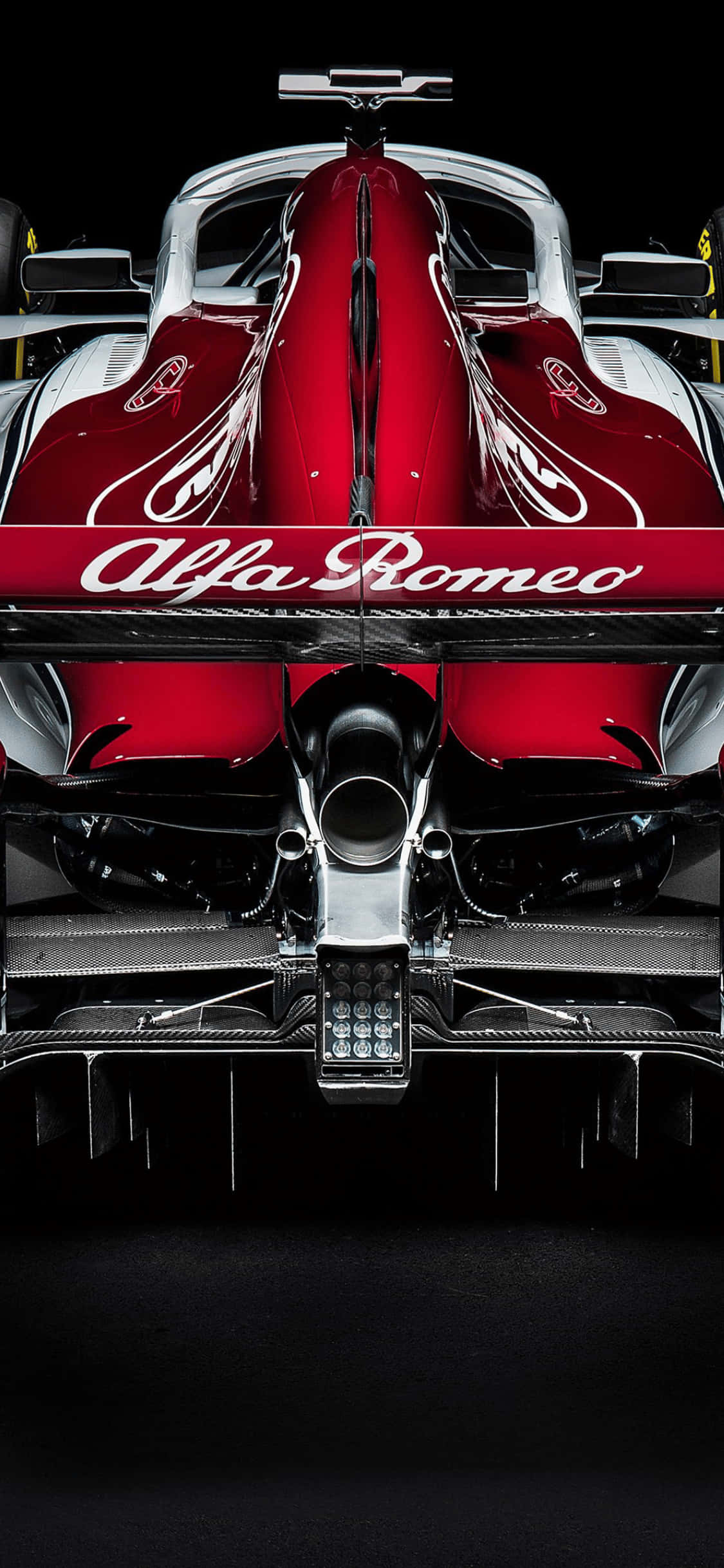 Alfa Romeo iPhone XS F1 2018 Bakgrunn Bakgrunner