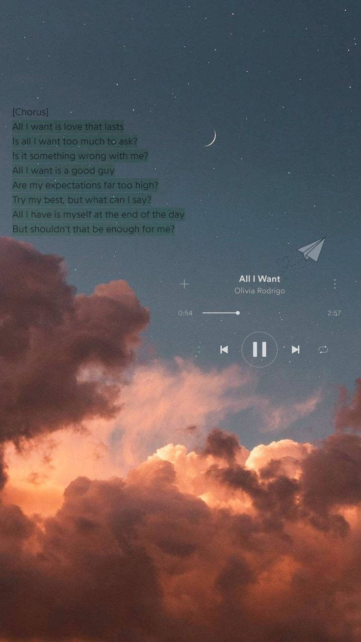 All I Want Musikkestetikk Bakgrunner