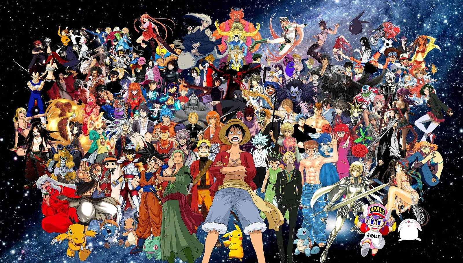 Alle Anime Japanske Mangakarakterer Bakgrunner