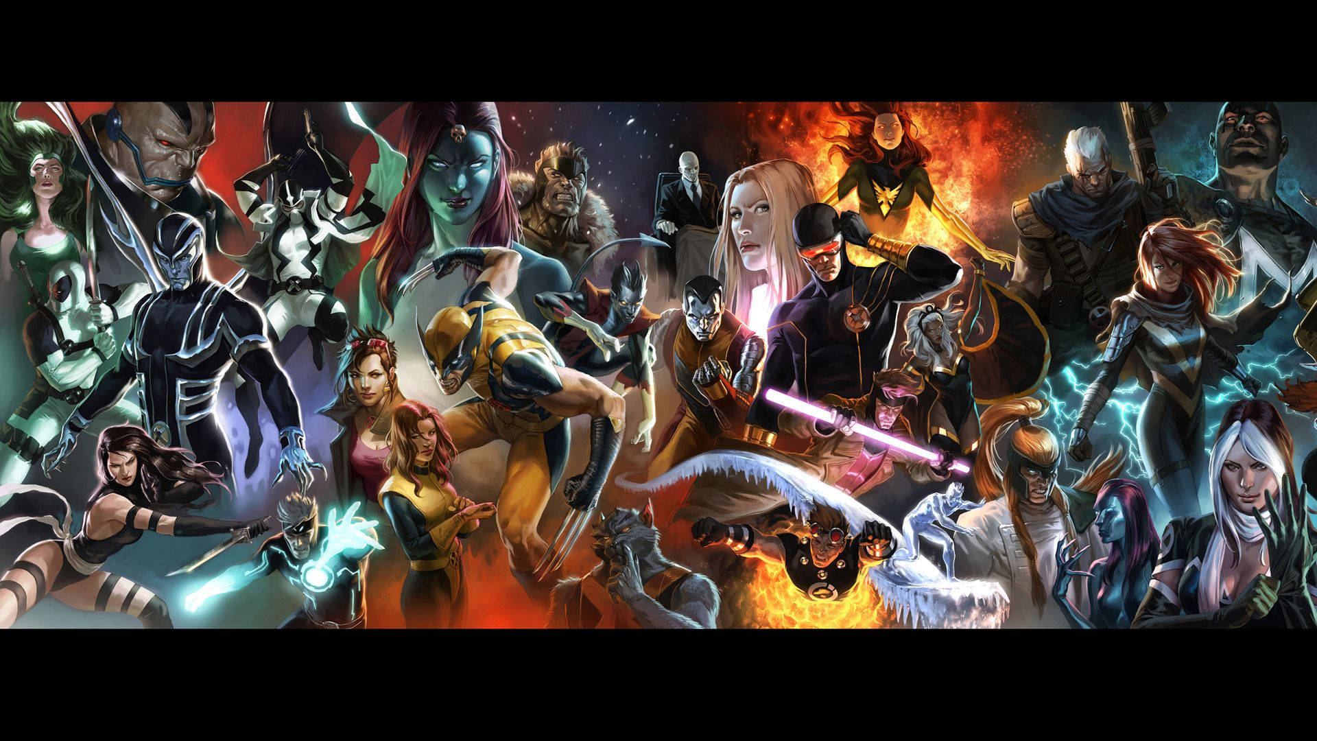 Alle Marvel-karakterene på ett sted! Bakgrunner