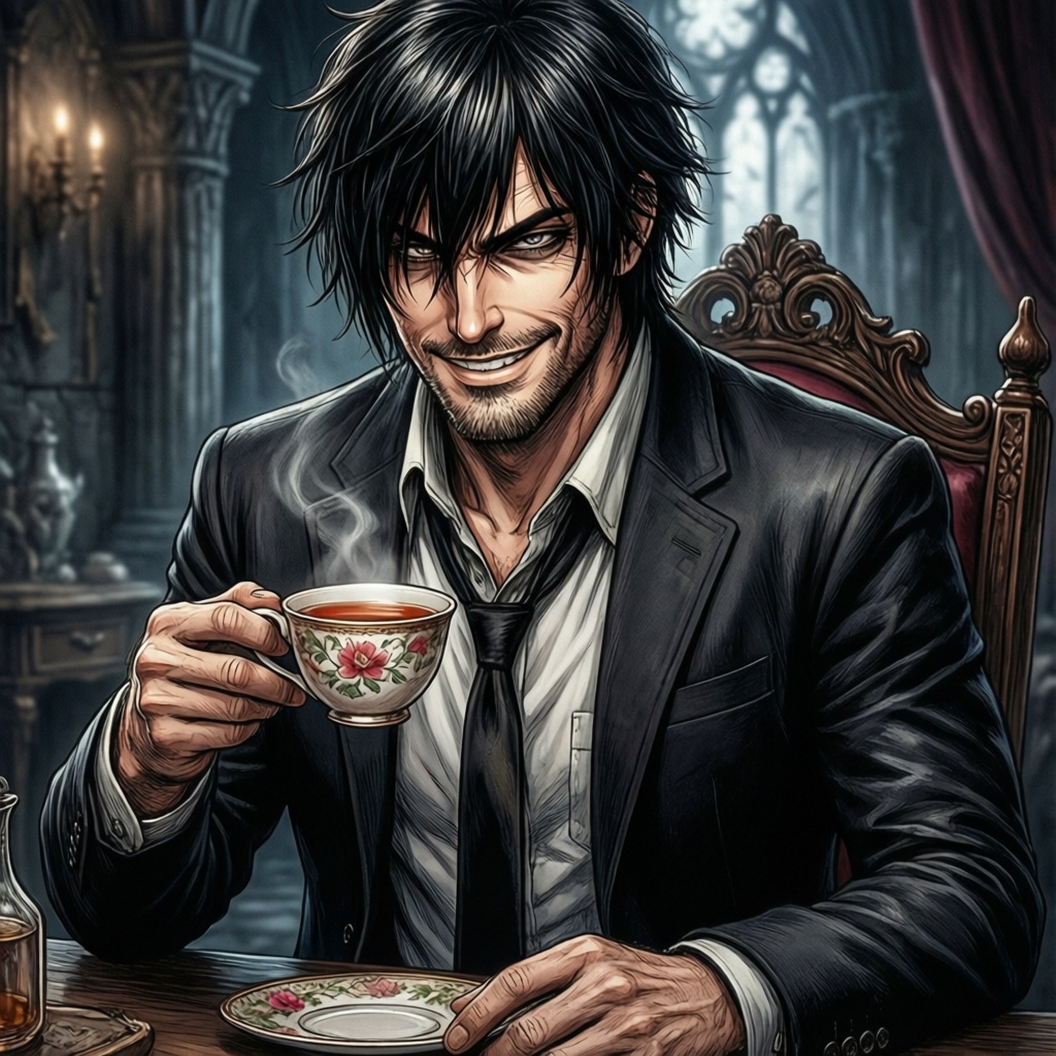 Alucard Tar Te Bakgrunner